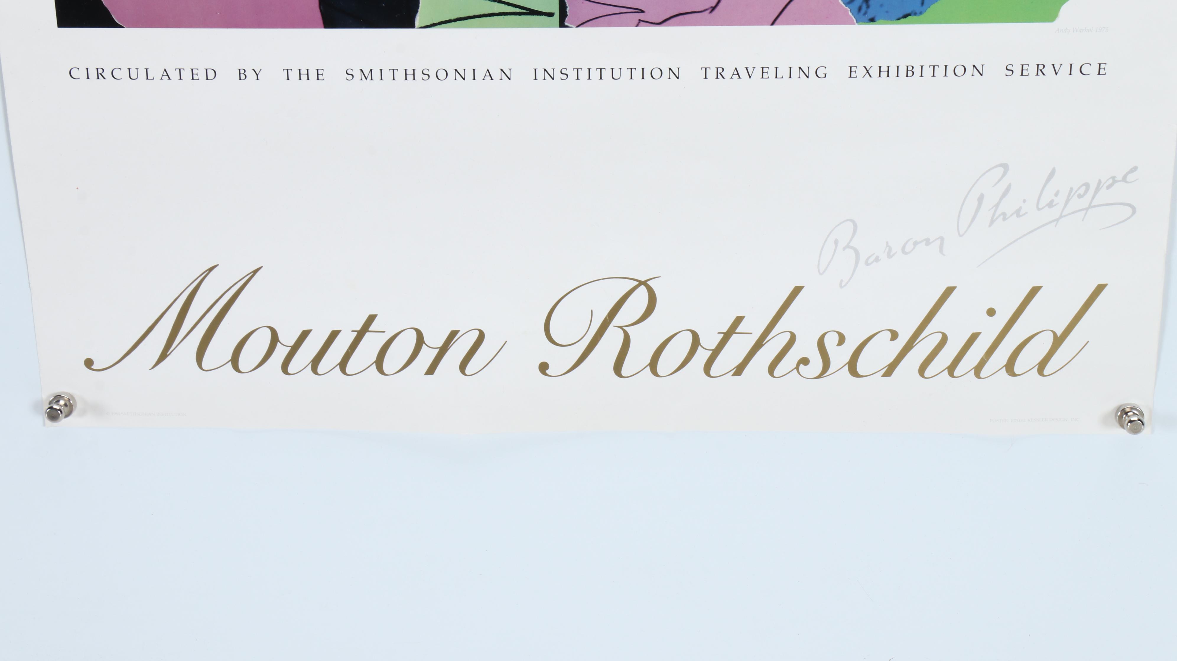 Mouton Rothschild Wine Label Art Exhibition Poster "Paintings for the Labels"