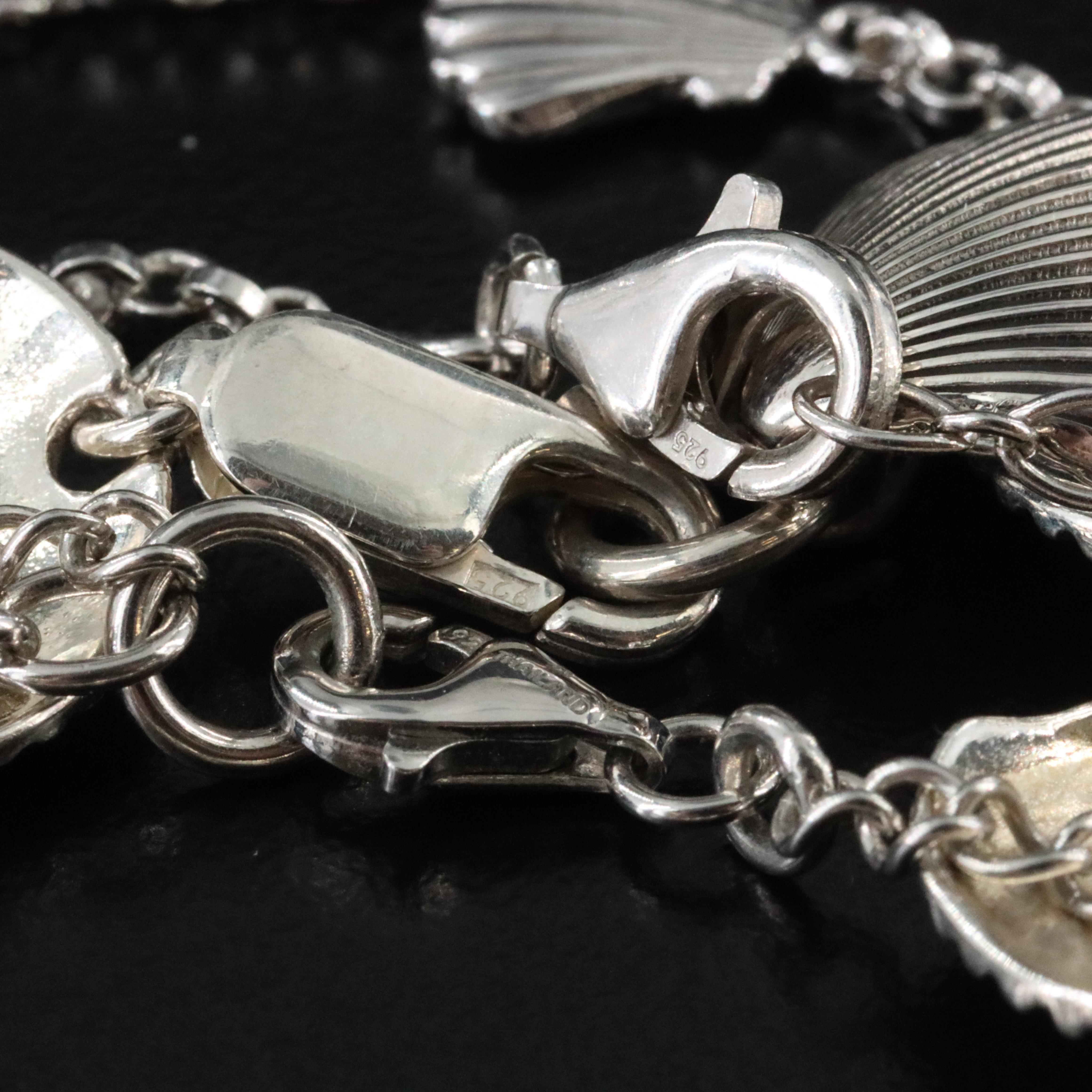 Sterling Shell Jewelry Collection Featuring Rock Crystal and Jasperware