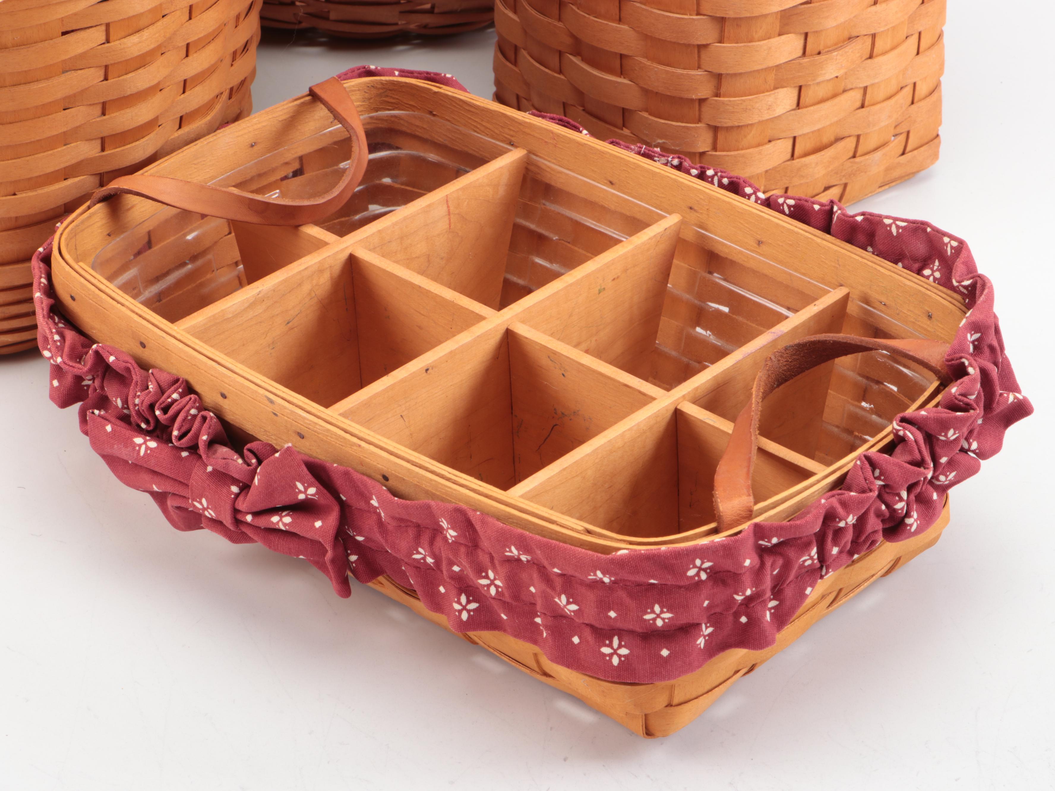 Longaberger Splint Wood Baskets