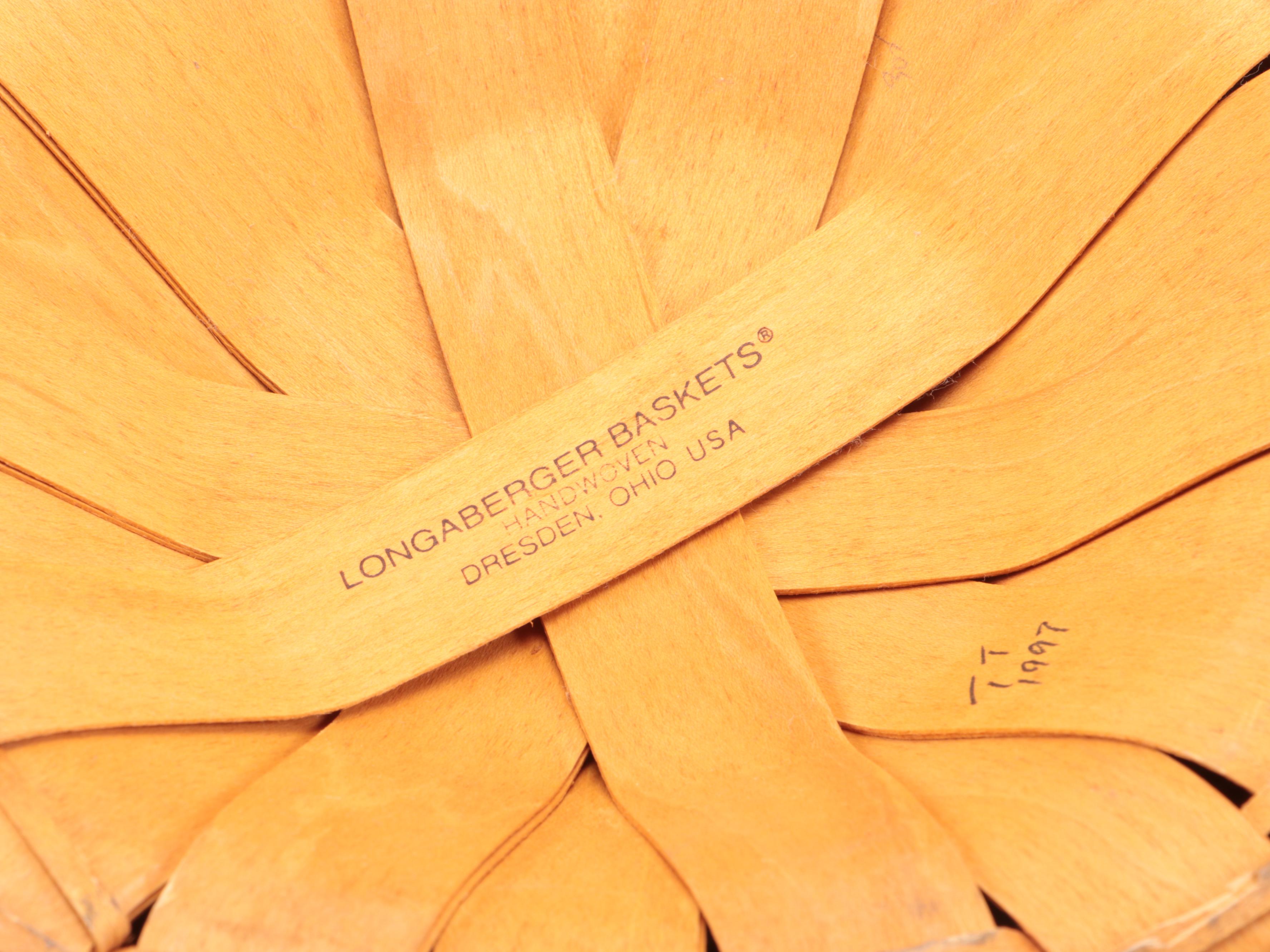 Longaberger Splint Wood Baskets