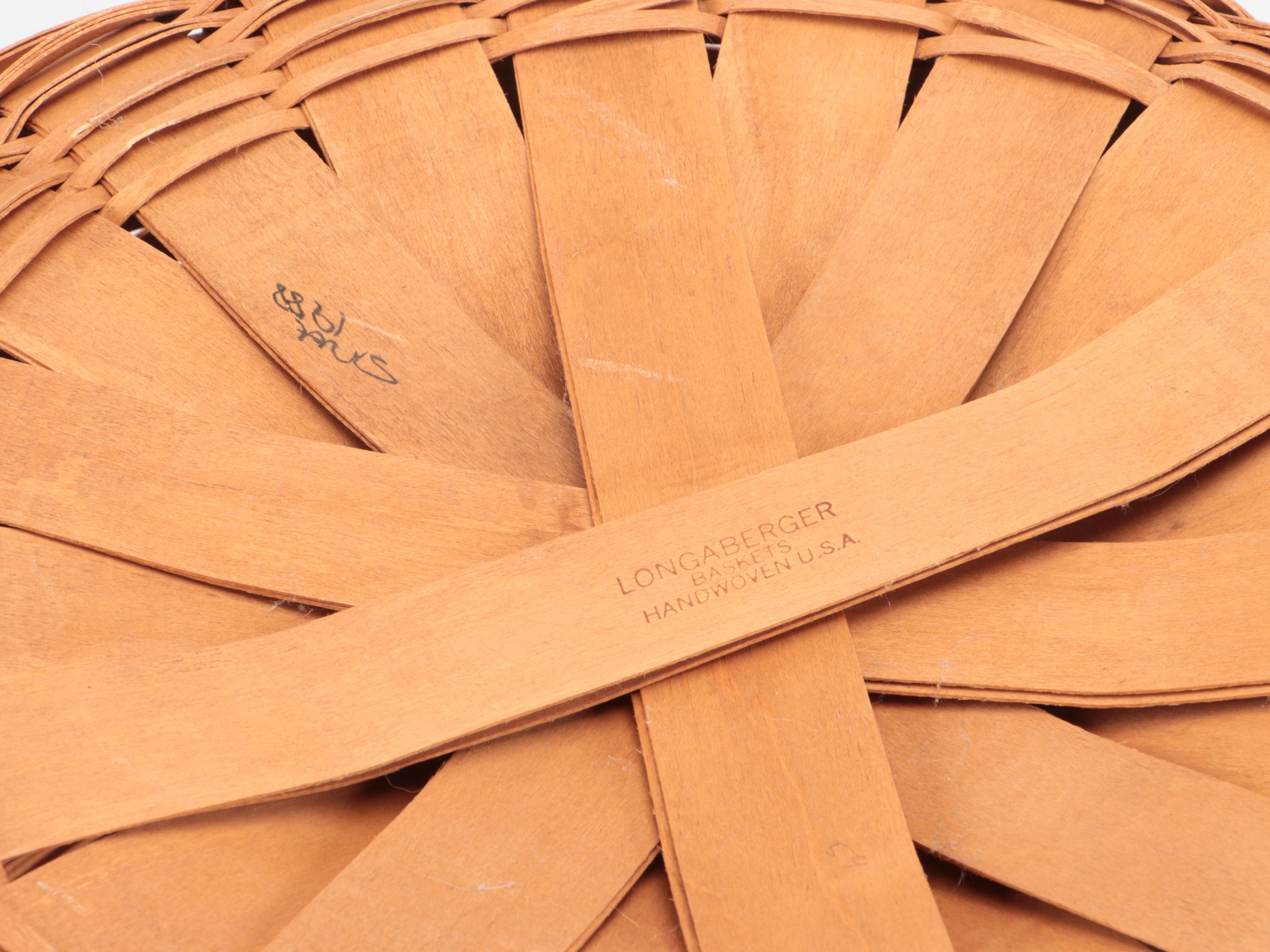 Longaberger Splint Wood Baskets