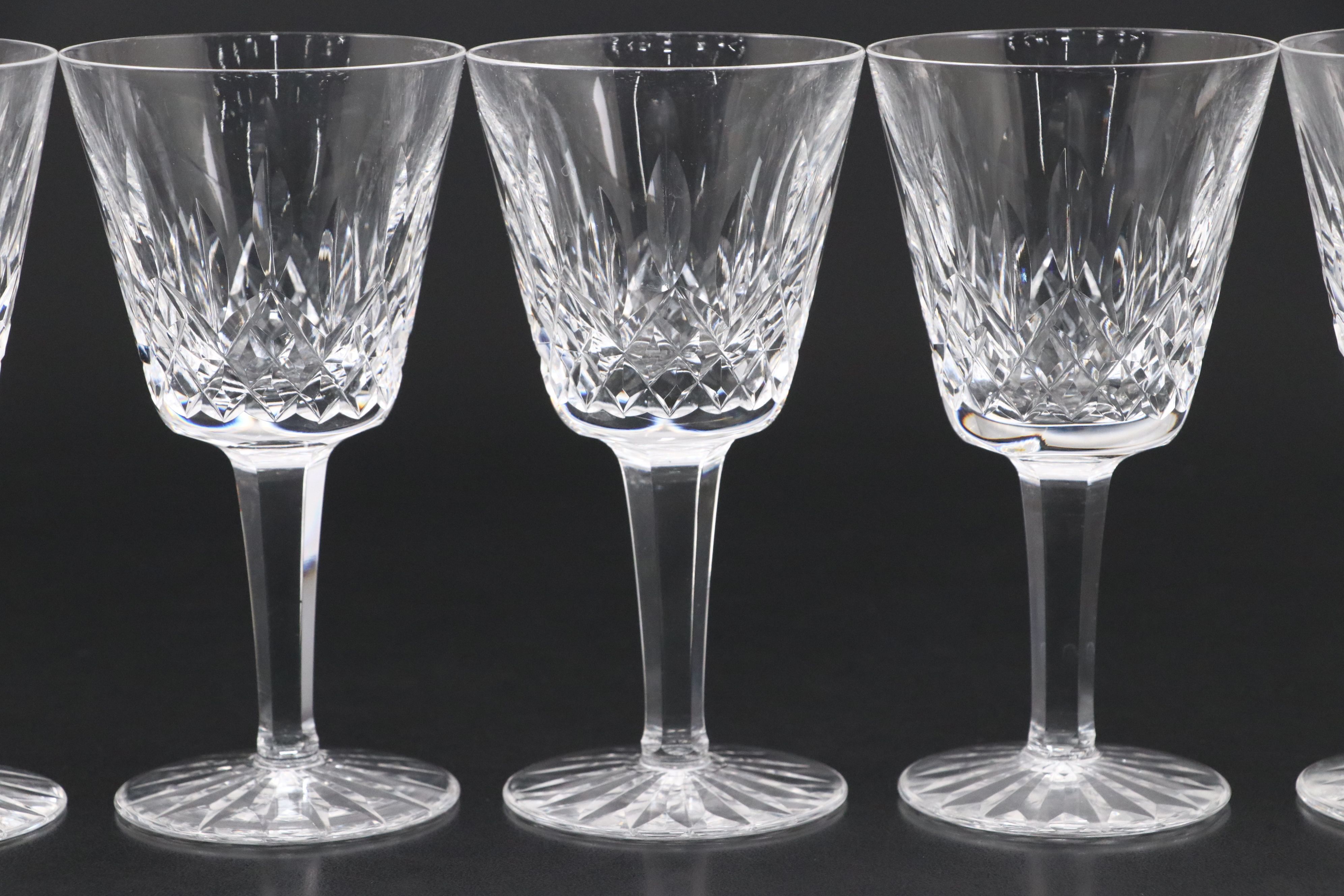 Waterford Crystal "Lismore" Wine Glasses