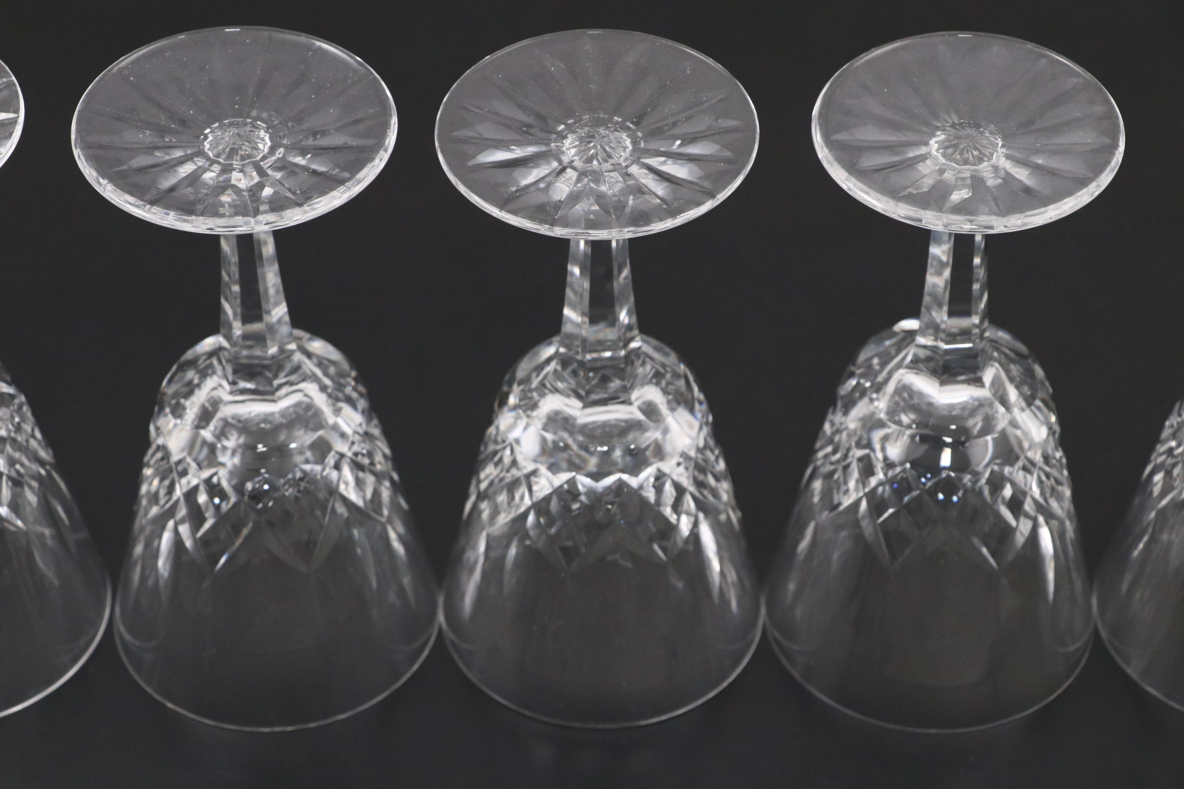 Waterford Crystal "Lismore" Wine Glasses