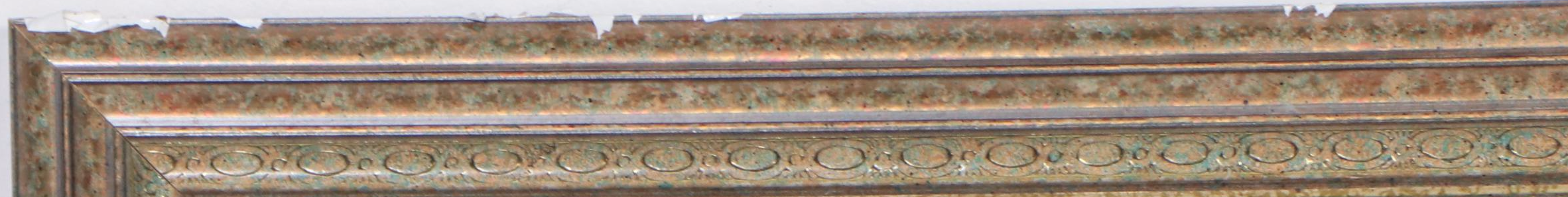 Traditional Rectangular Wall Mirror with Intentional Distress Finish