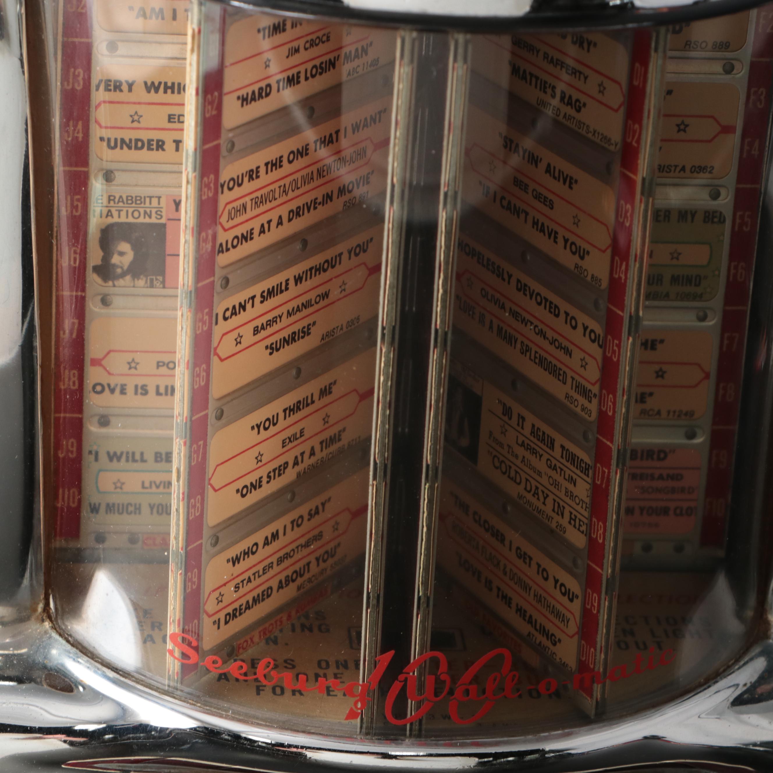 Seeburg "Wall-o-Matic" Mini Jukebox, Mid-20th Century