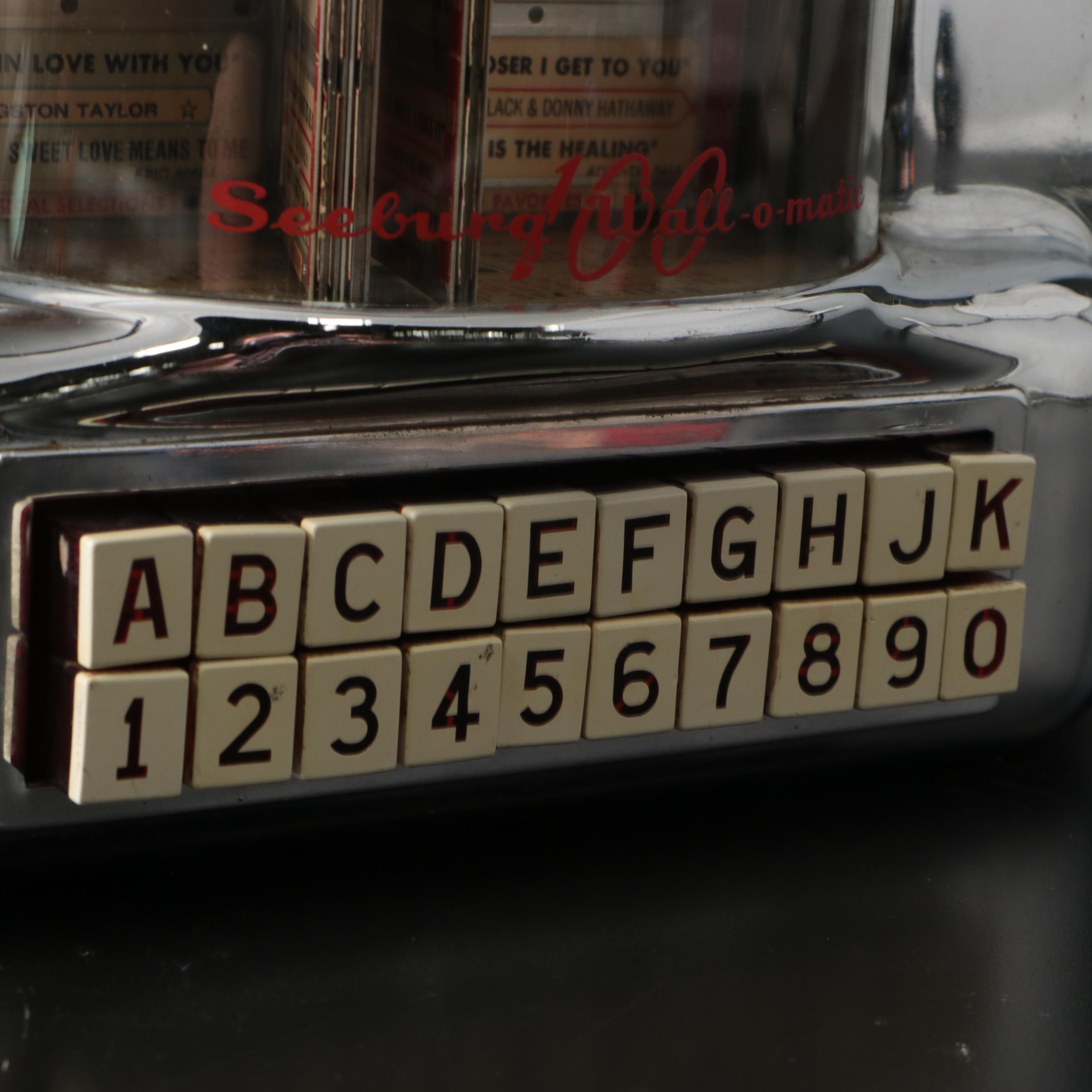 Seeburg "Wall-o-Matic" Mini Jukebox, Mid-20th Century