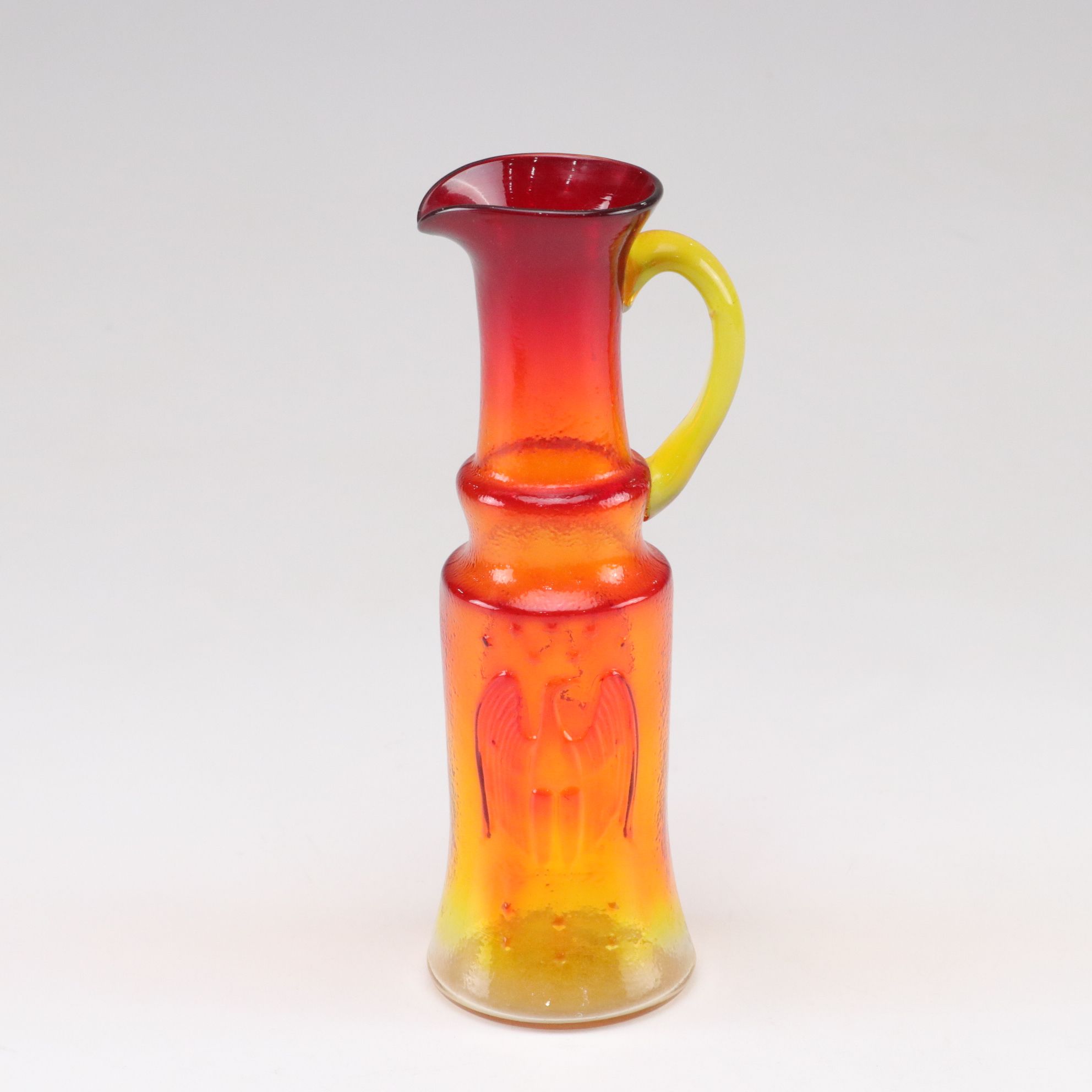 Degenthart Amber & Uranium Glass Slipper, Chicken Dish & More