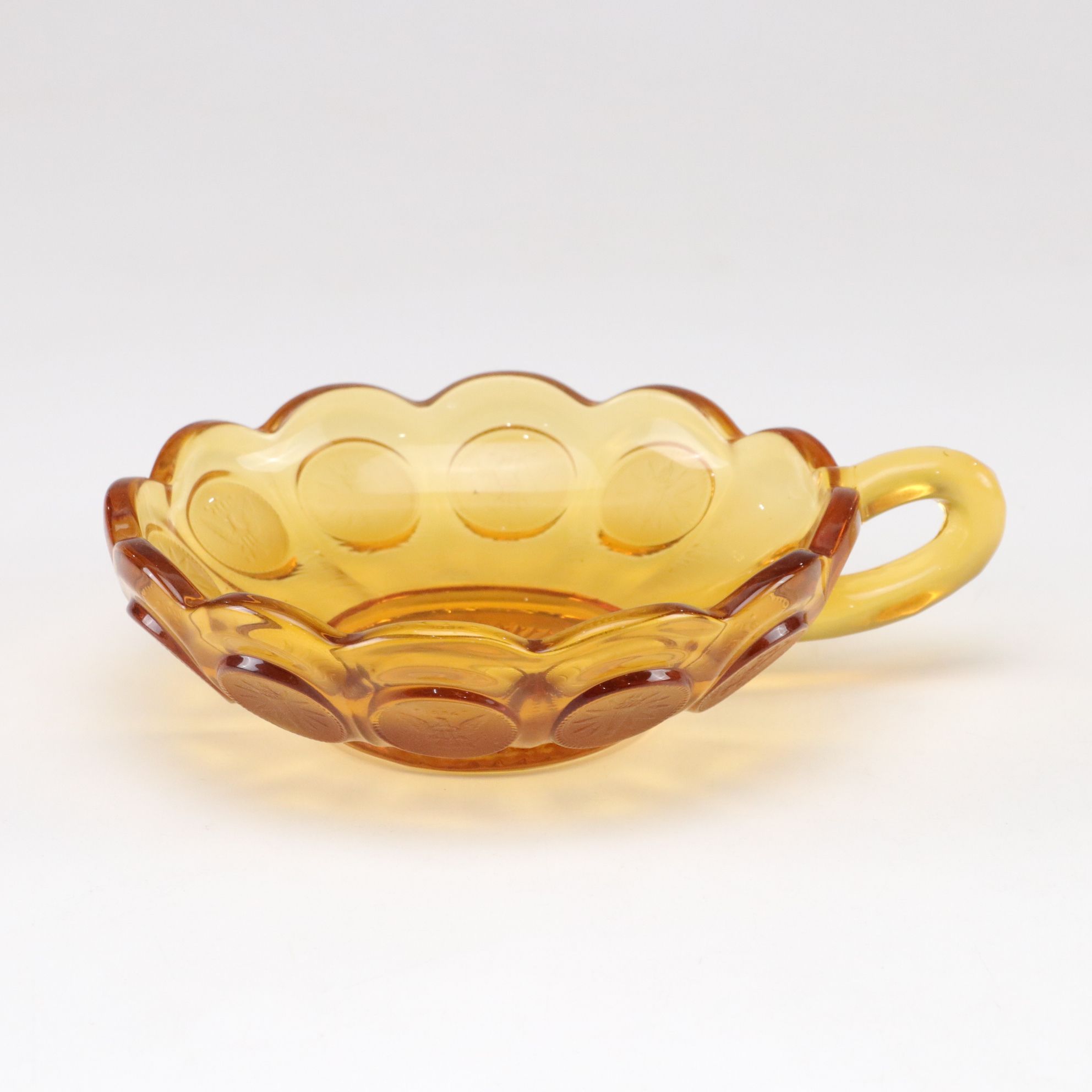Degenthart Amber & Uranium Glass Slipper, Chicken Dish & More