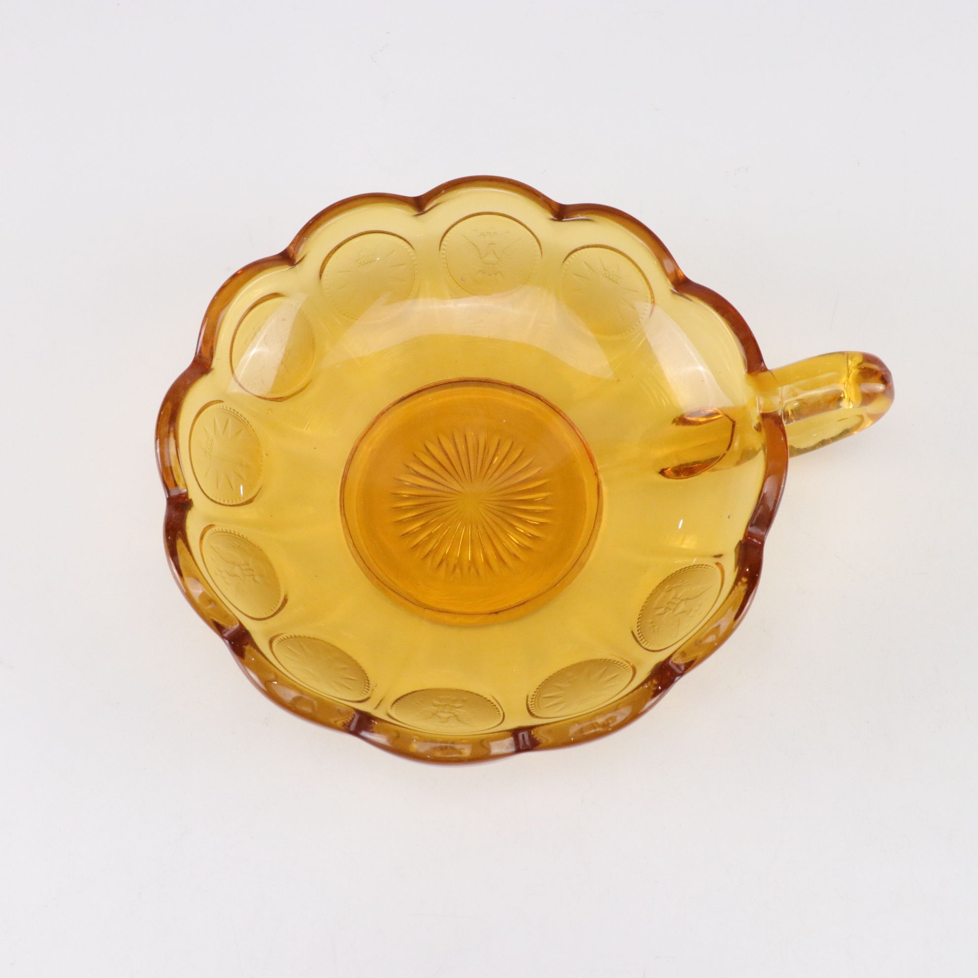 Degenthart Amber & Uranium Glass Slipper, Chicken Dish & More