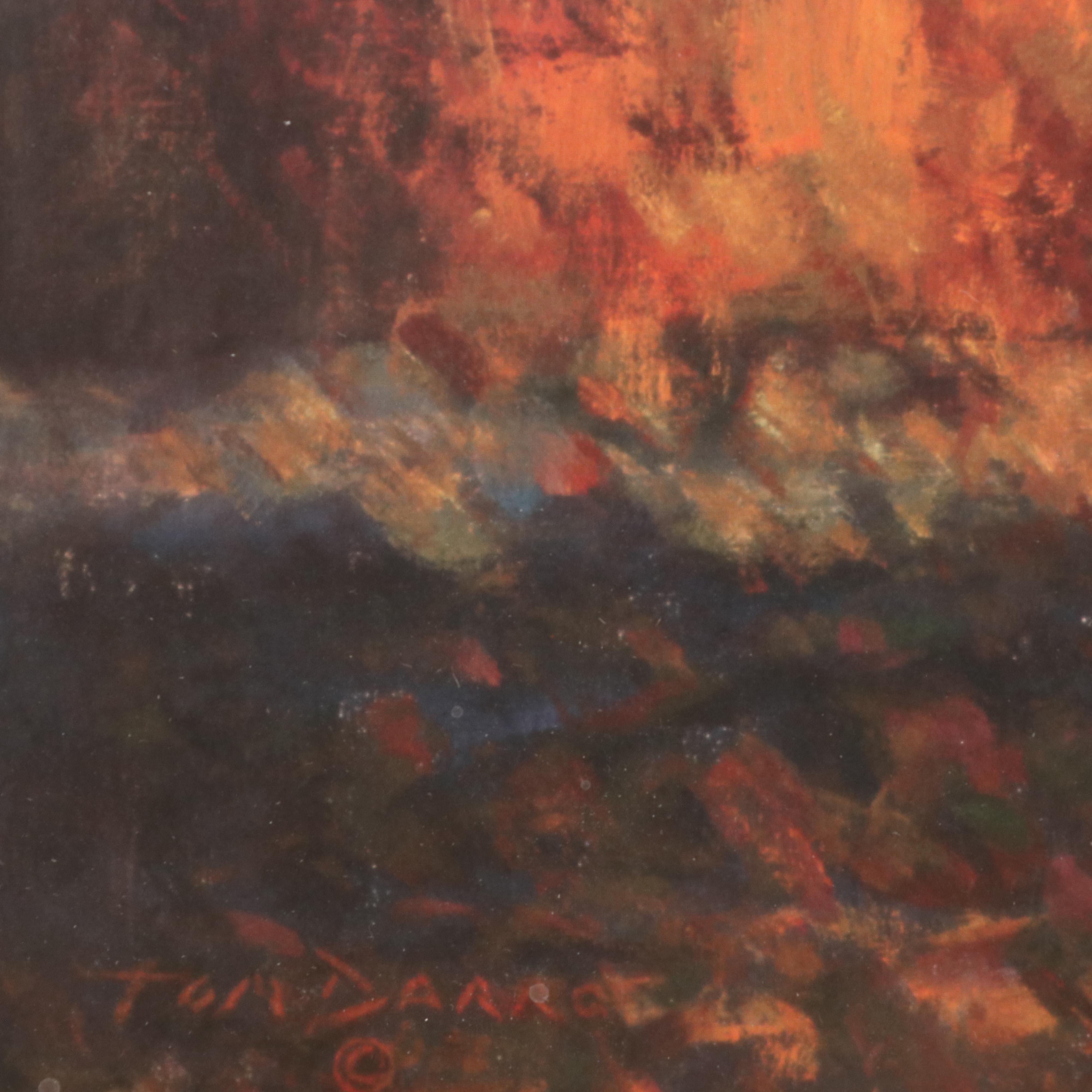 After Tom Darro Offset Lithograph "Children of the North Country"