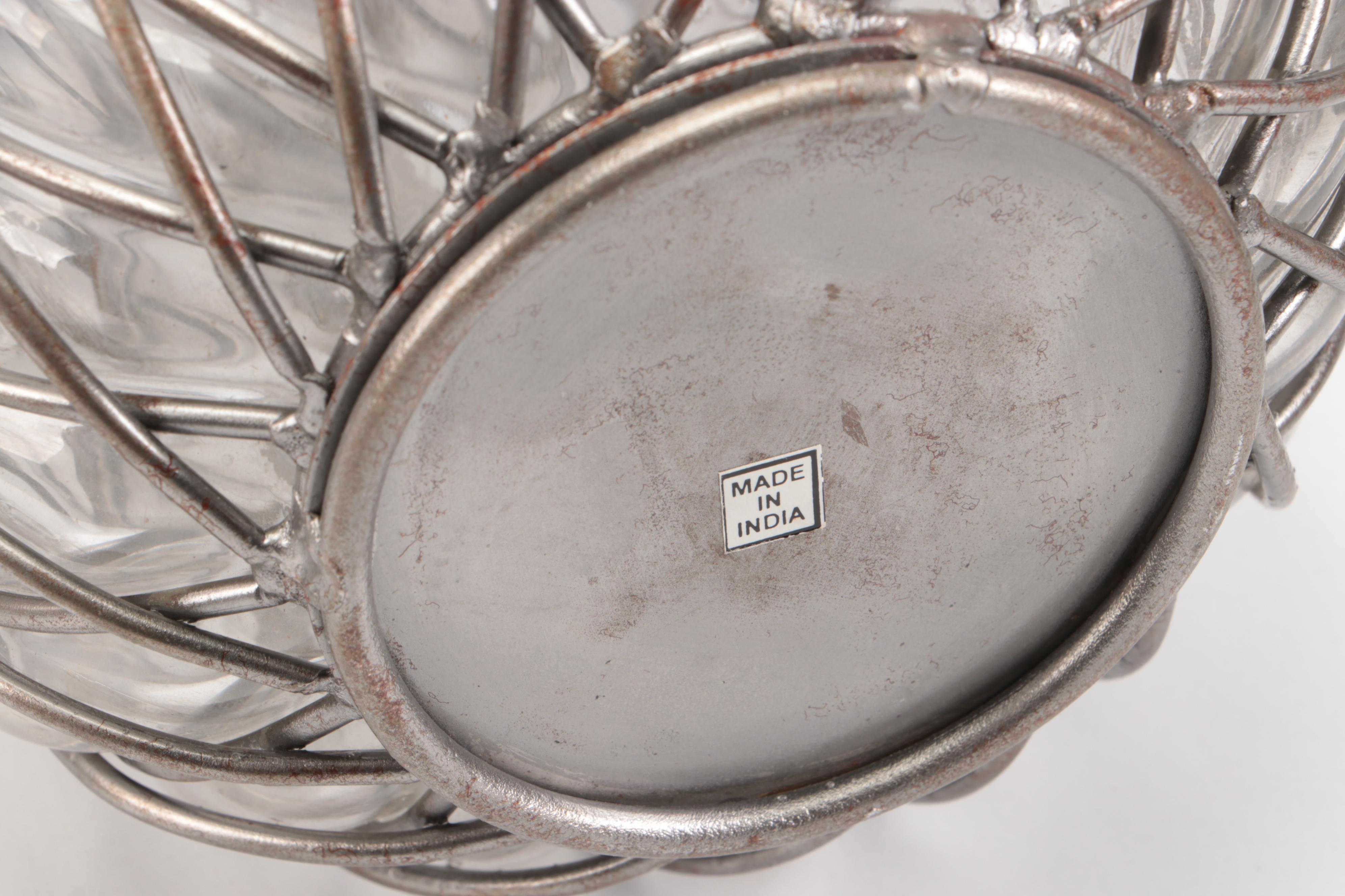 Rustic Tuscan Style Ceramic Plates and Tray with Other Décor