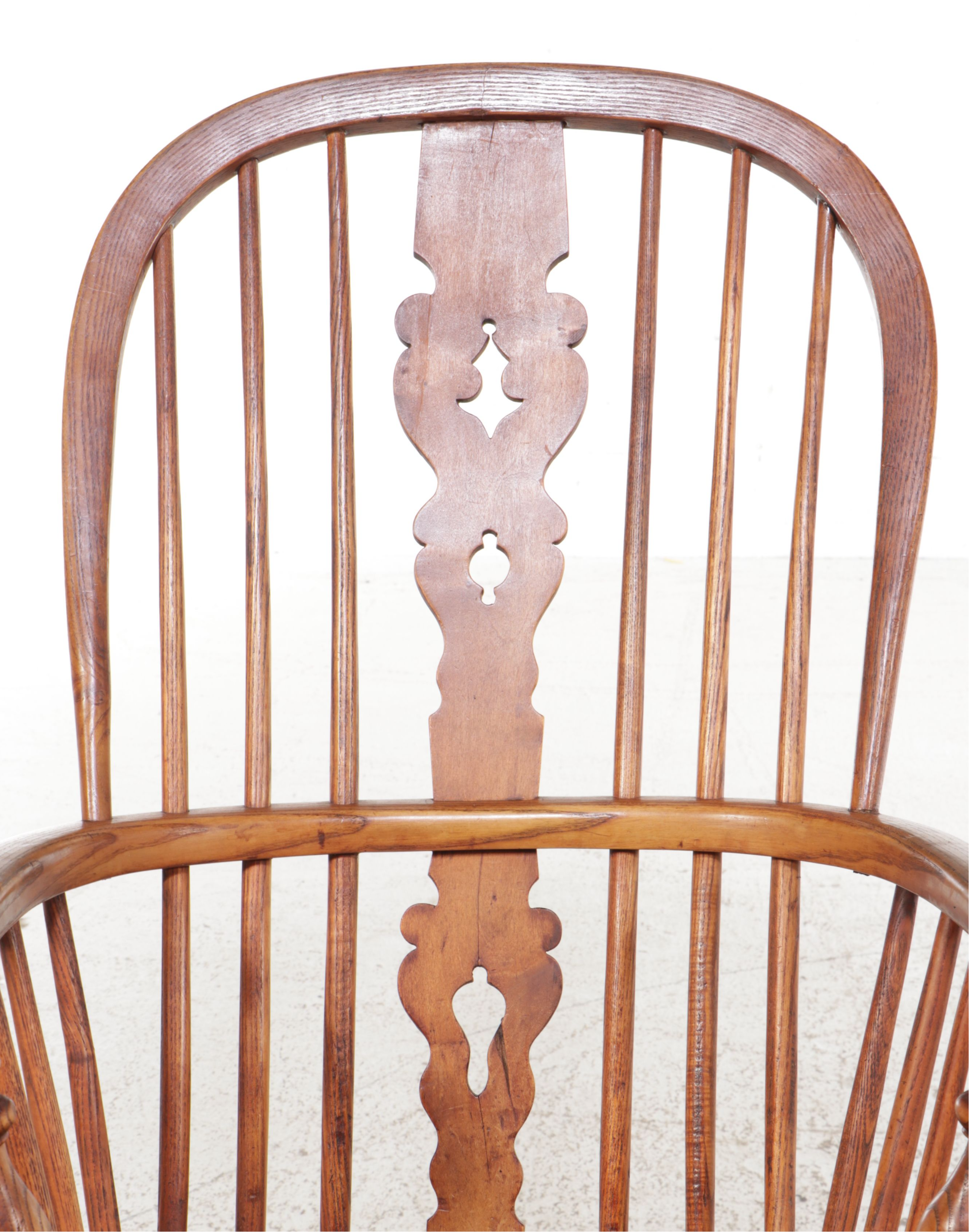 Pair of Oak Windsor Armchairs