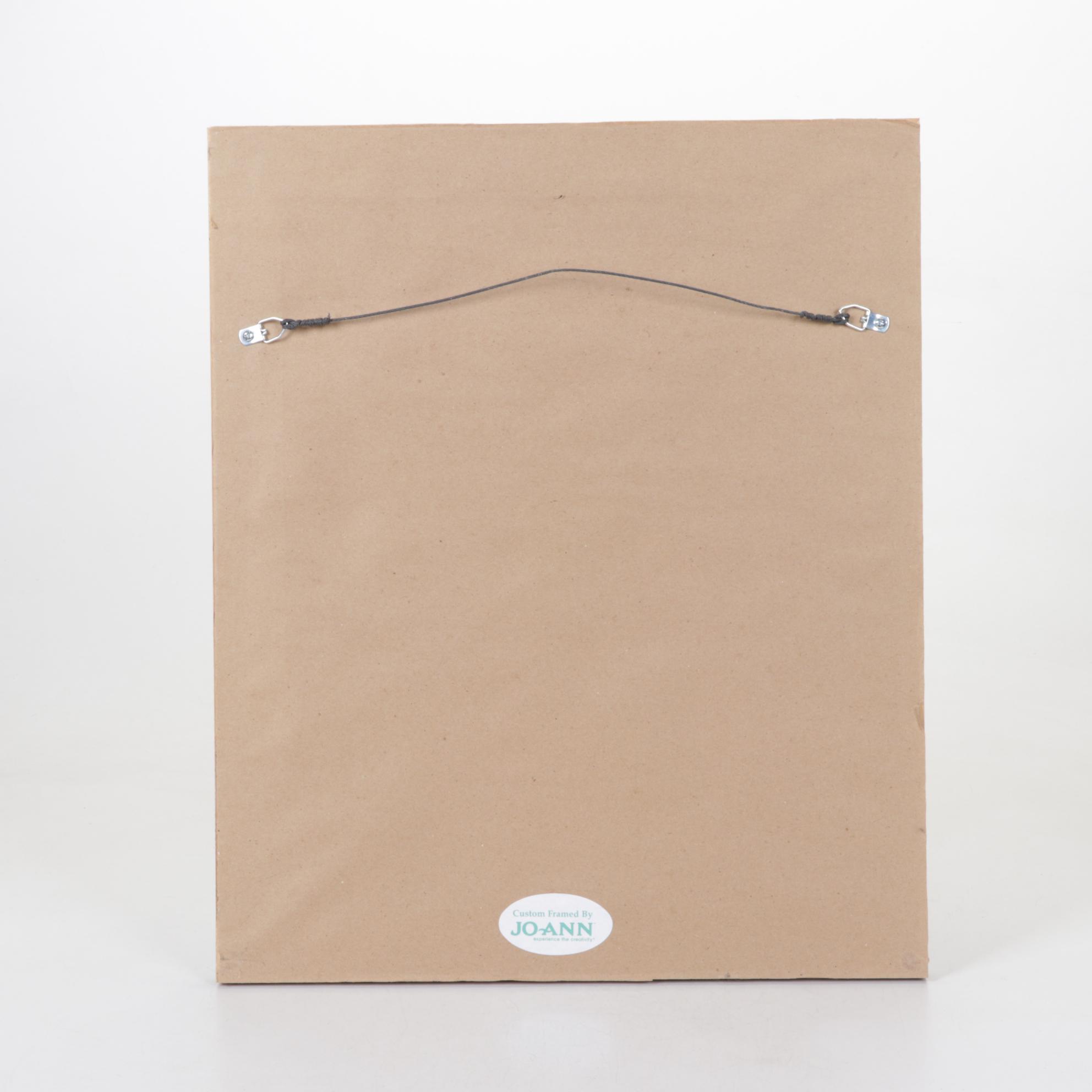 Jeny Reynolds Watercolor and Ink Still Life Painting of Flowers