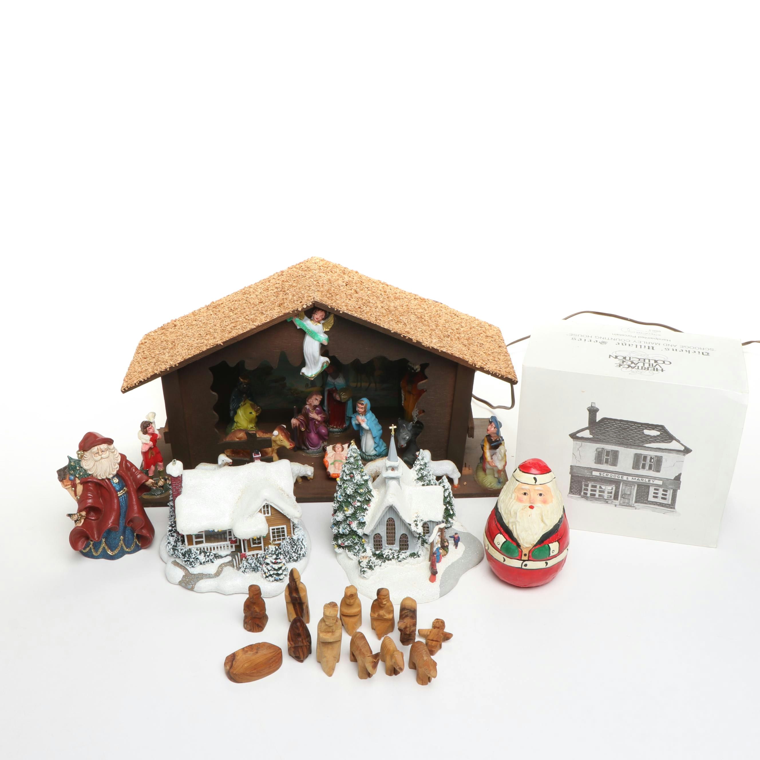 Dept.56 "Scrooge and Marley Counting House" and More Christmas Table Décor