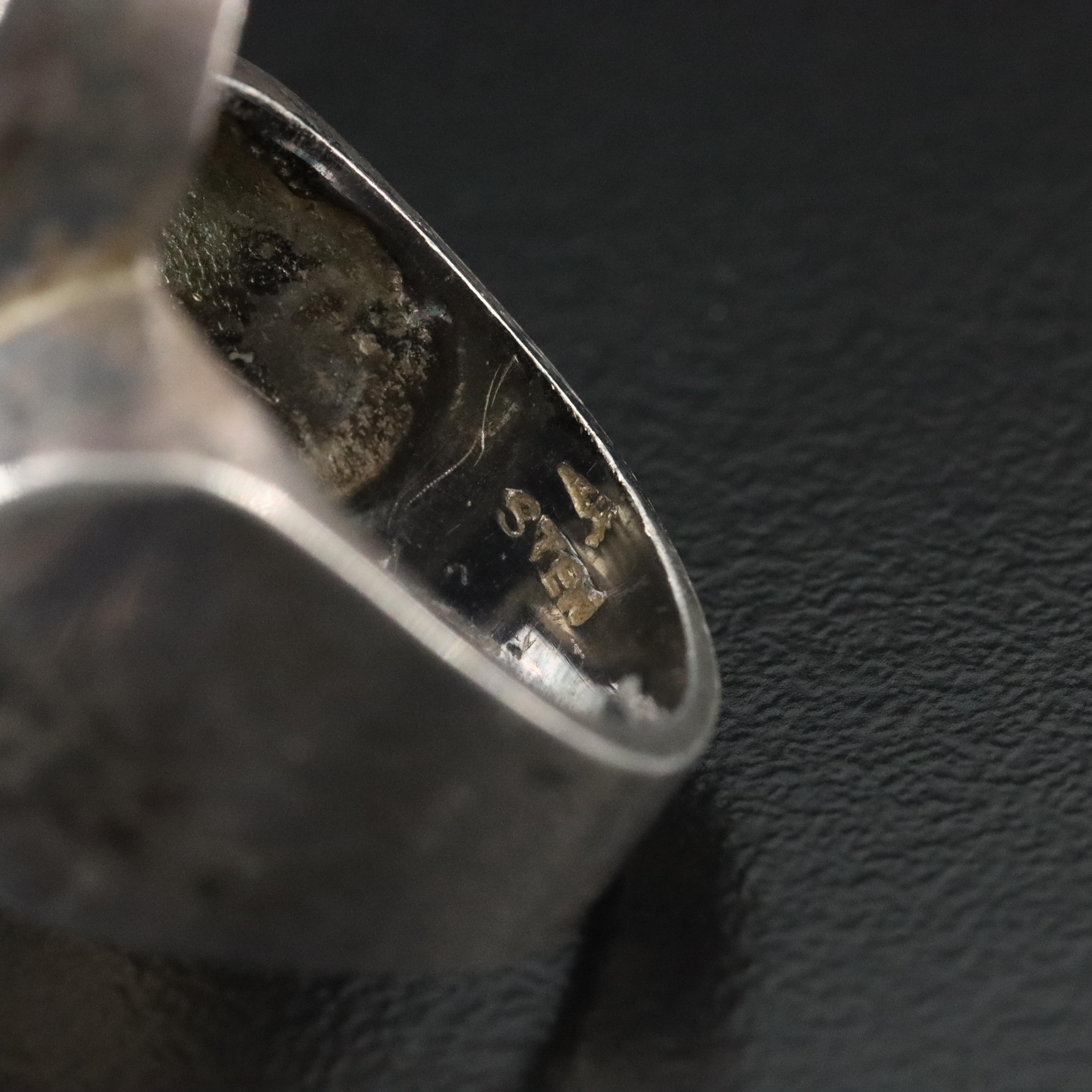 Sterling Black Onyx Ring