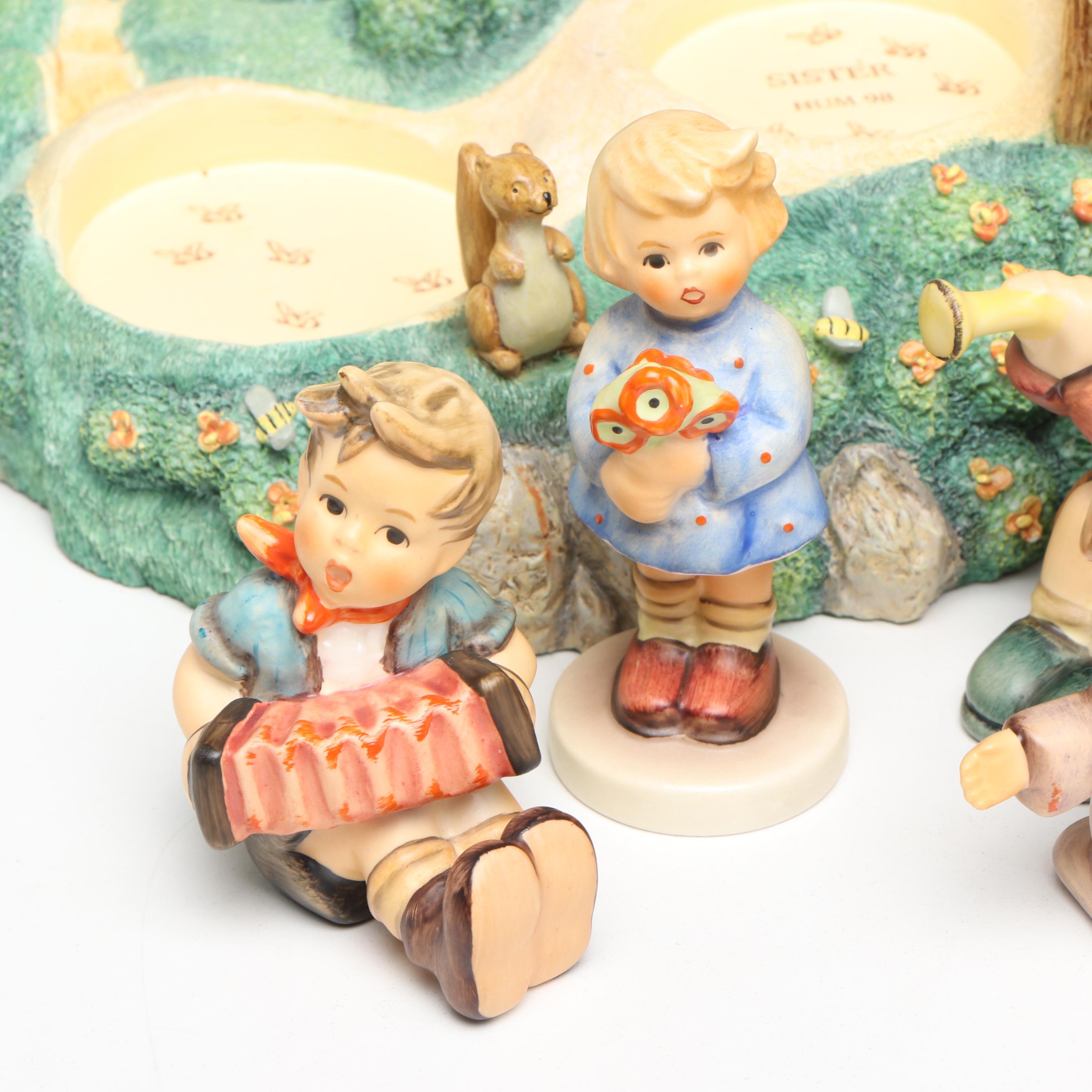 Goebel Hummelscapes "Summer Stroll" and More Porcelain Figurines
