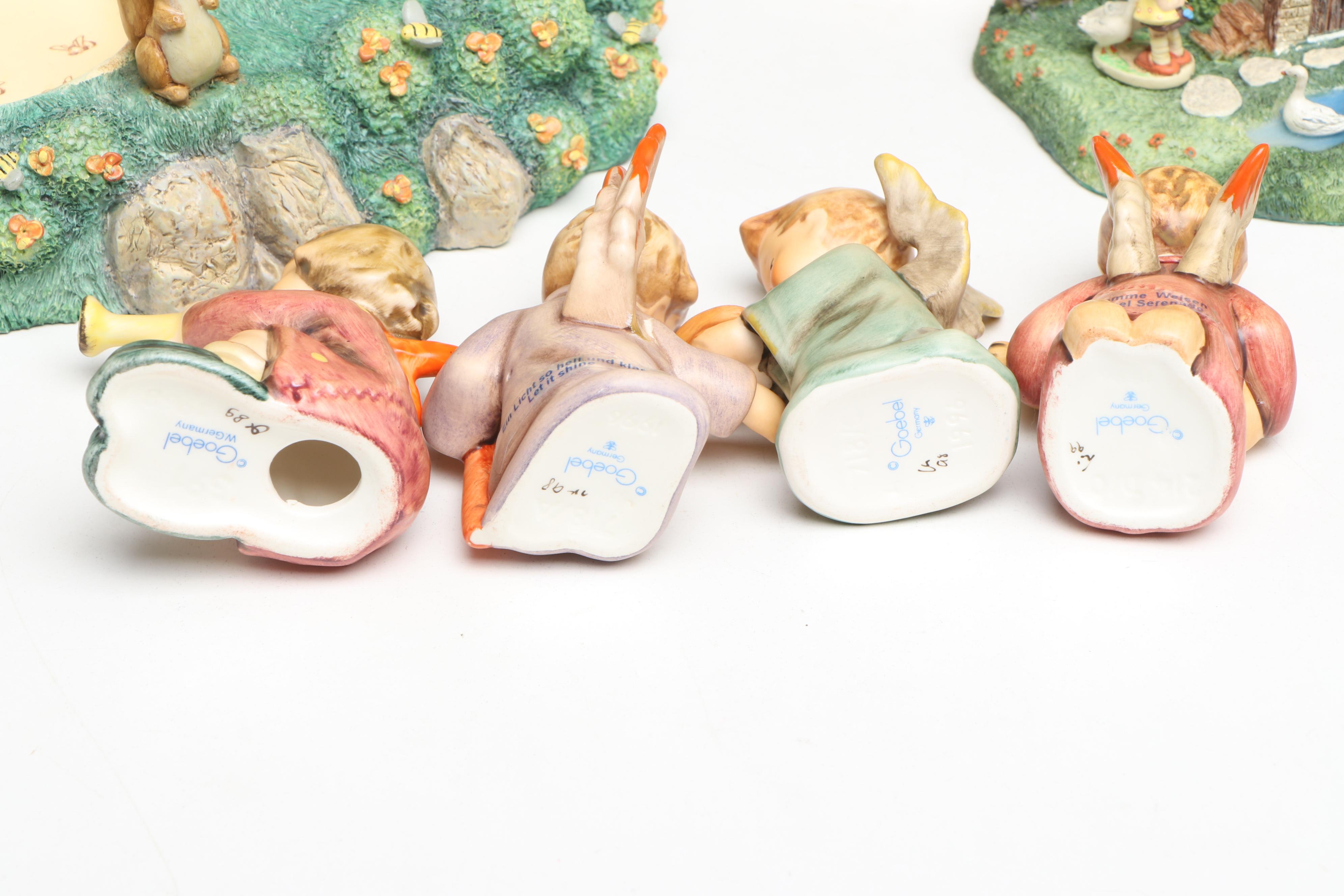 Goebel Hummelscapes "Summer Stroll" and More Porcelain Figurines