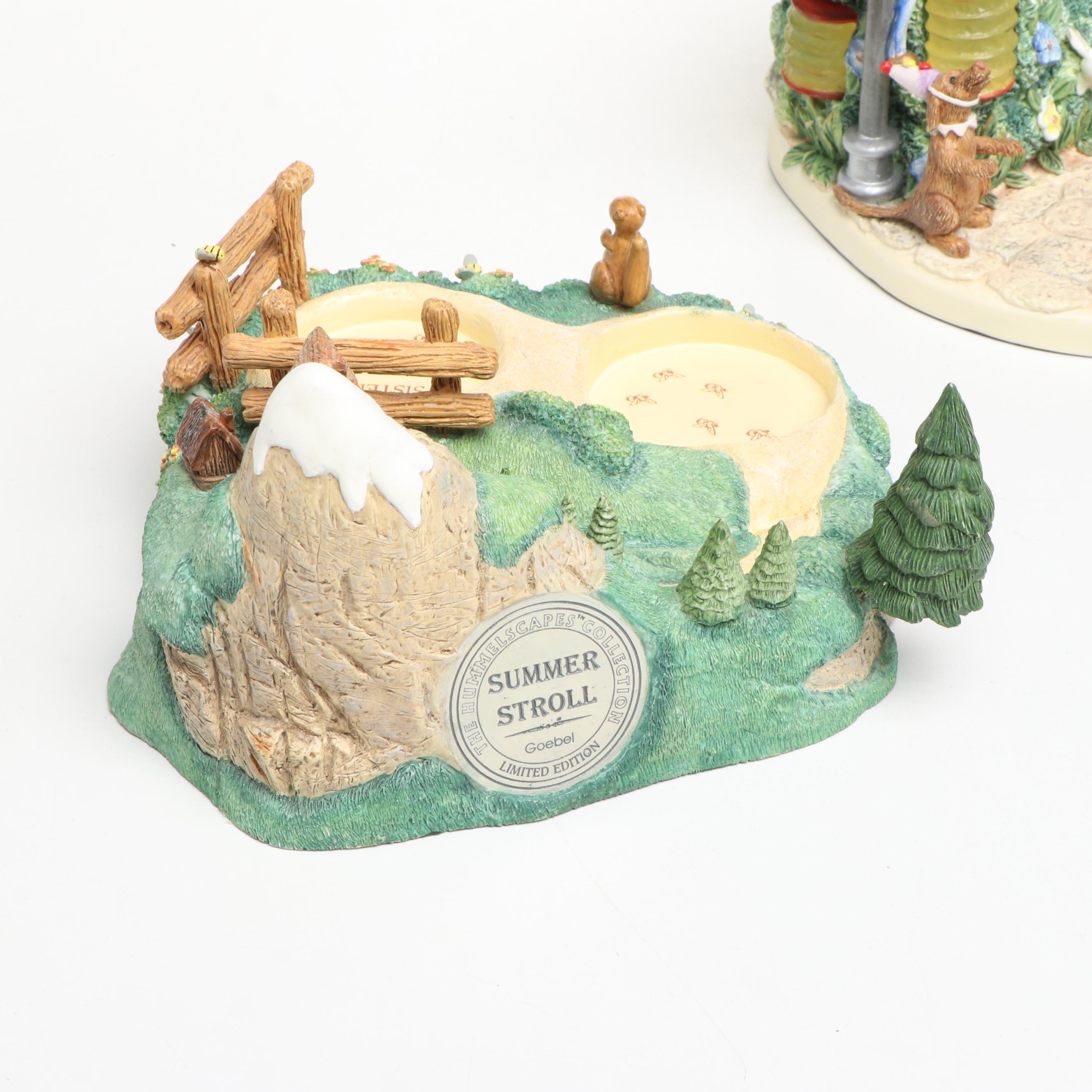 Goebel Hummelscapes "Summer Stroll" and More Porcelain Figurines