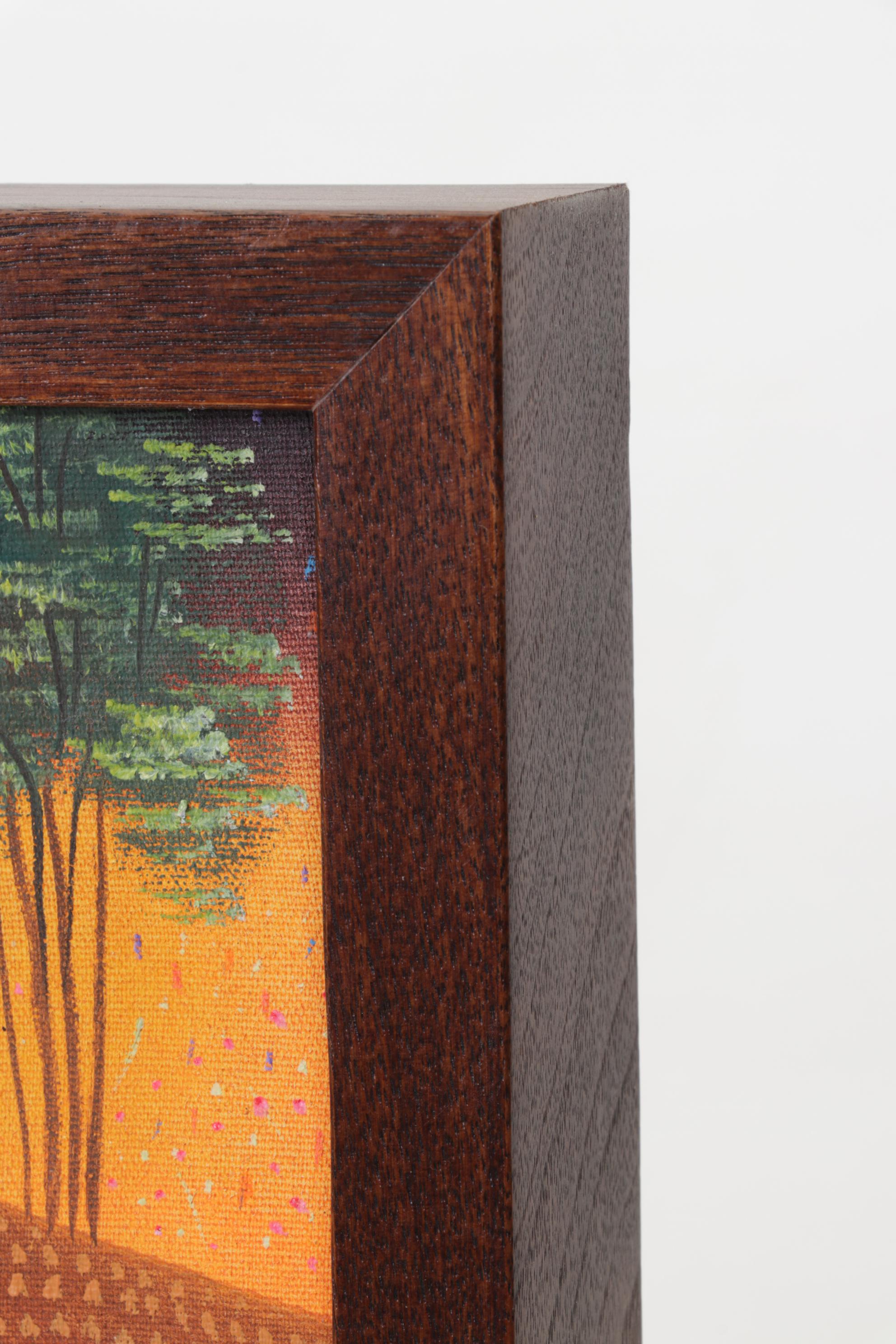 "Palo Volador" Oil On Canvas Painting