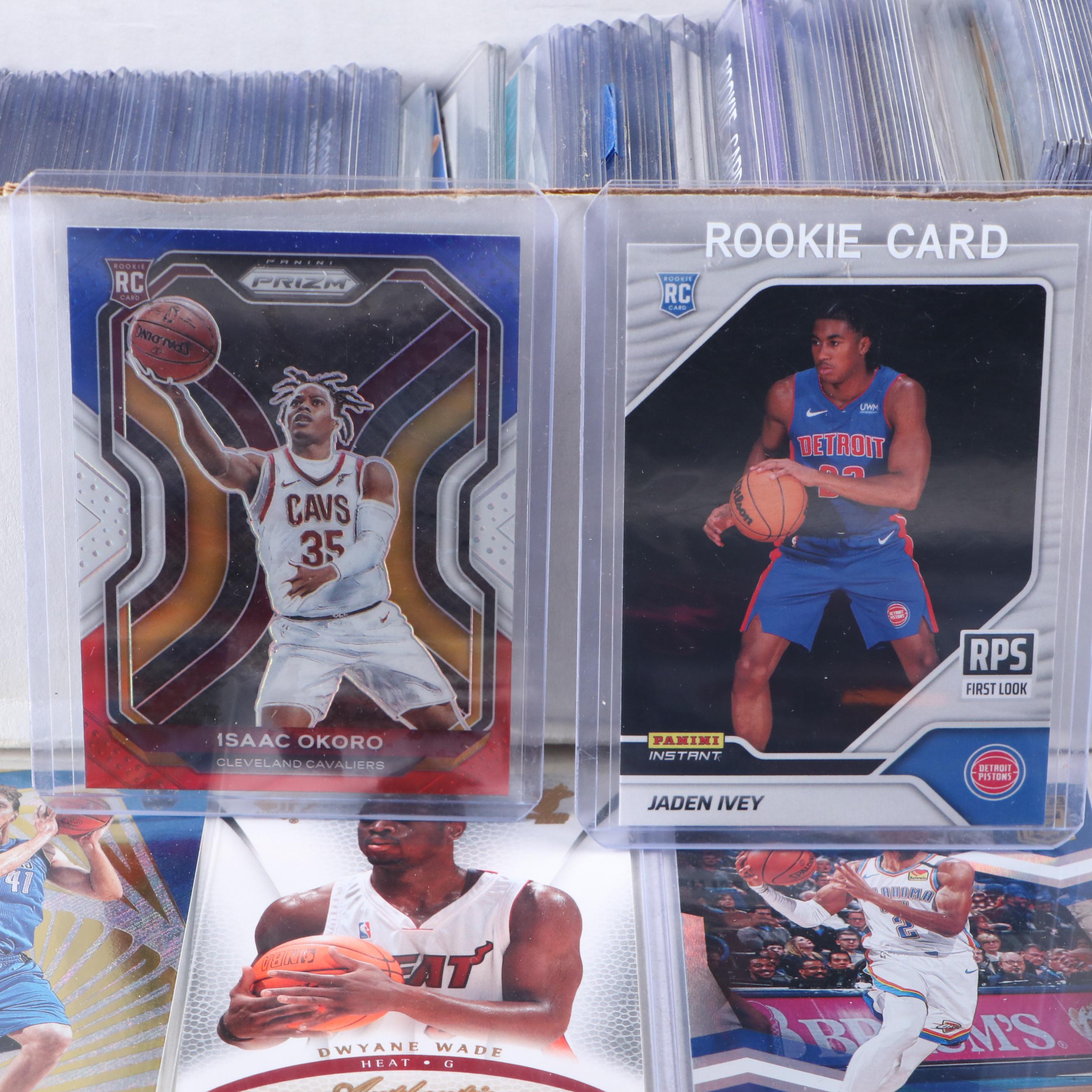 Topps Chrome with Other Basketball Cards Featuring Kevin Durant and More
