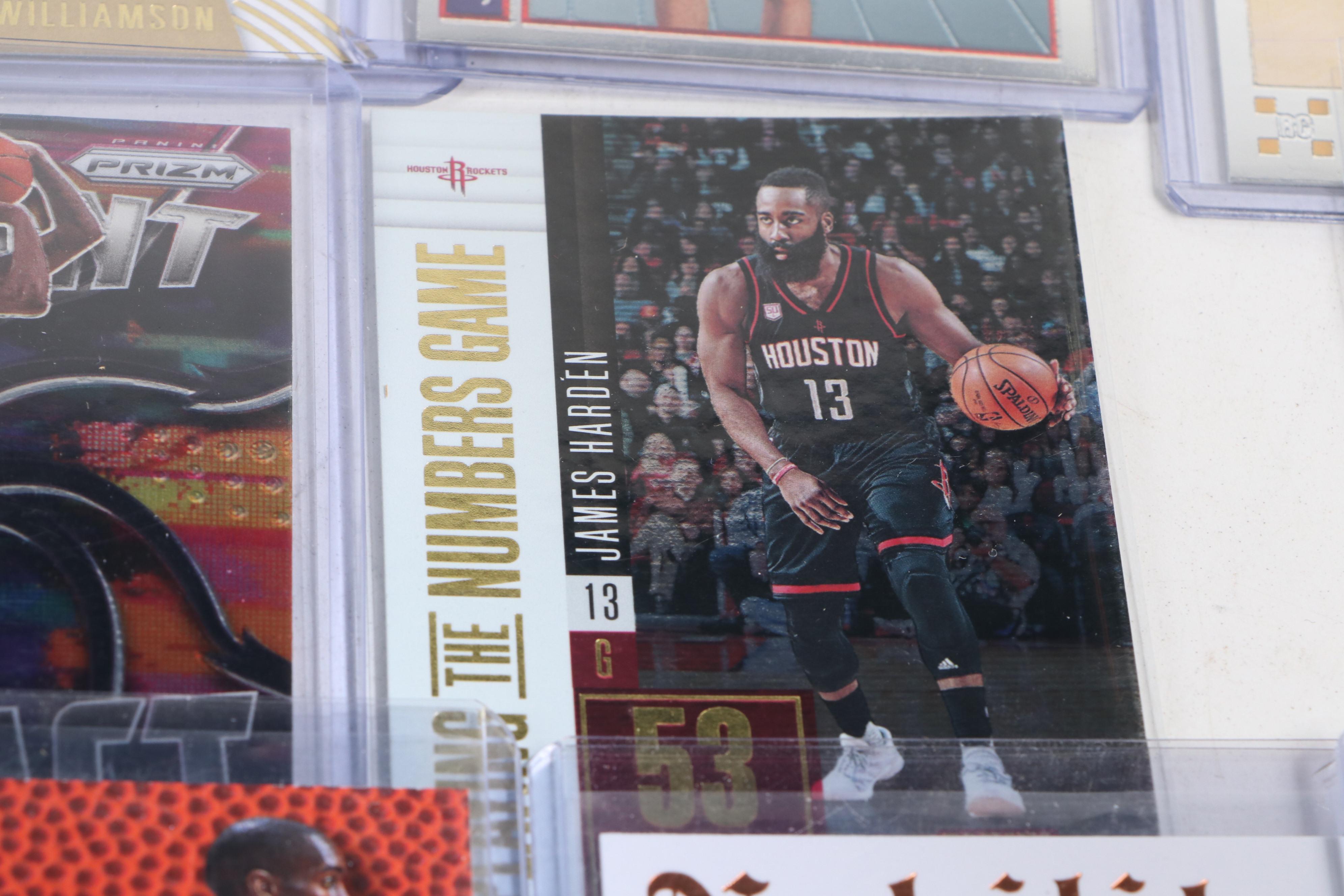 Topps Chrome with Other Basketball Cards Featuring Kevin Durant and More