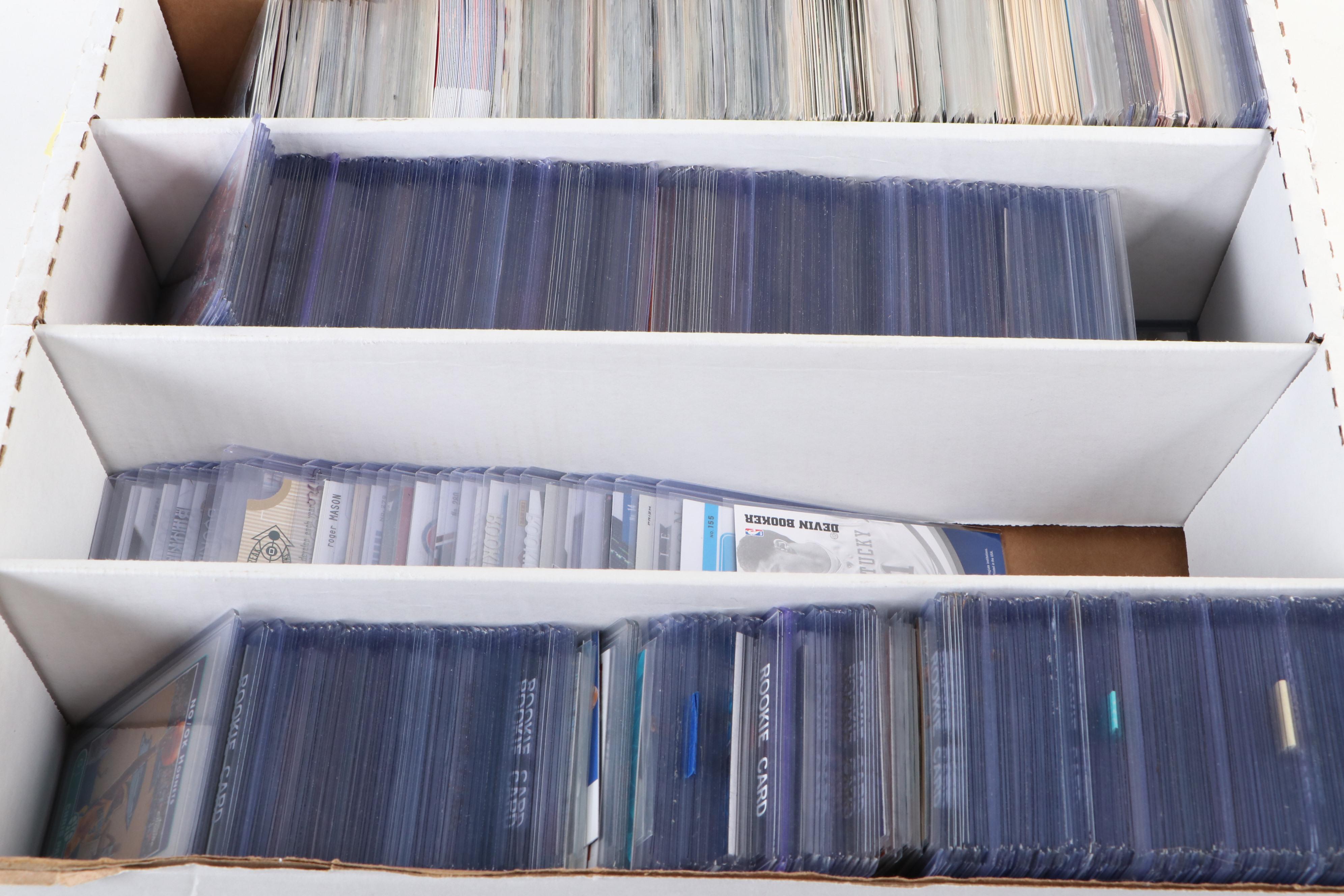 Topps Chrome with Other Basketball Cards Featuring Kevin Durant and More