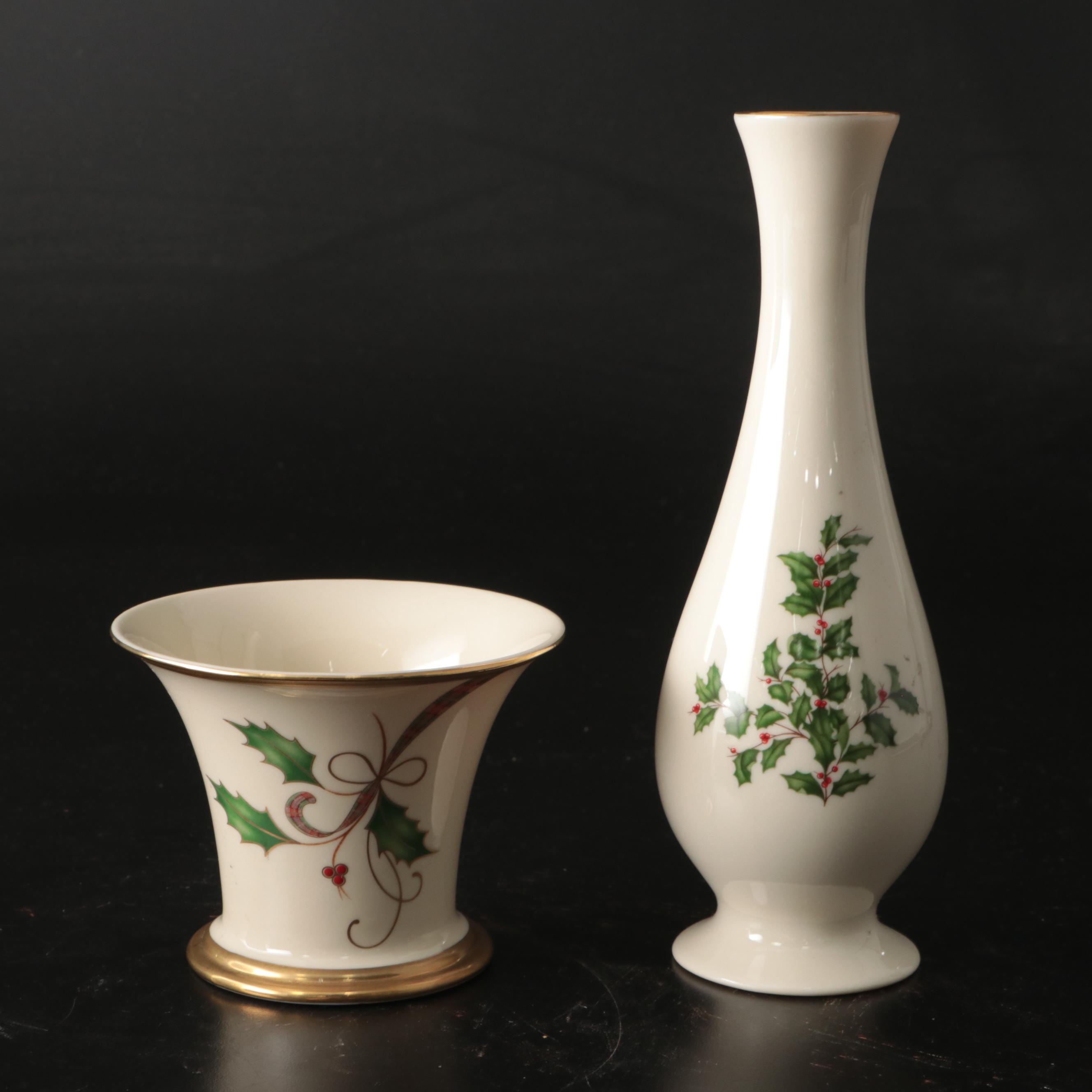 Lenox "Holiday Nouveau" Porcelain Bowl, "Holiday" Music Box, and More Décor