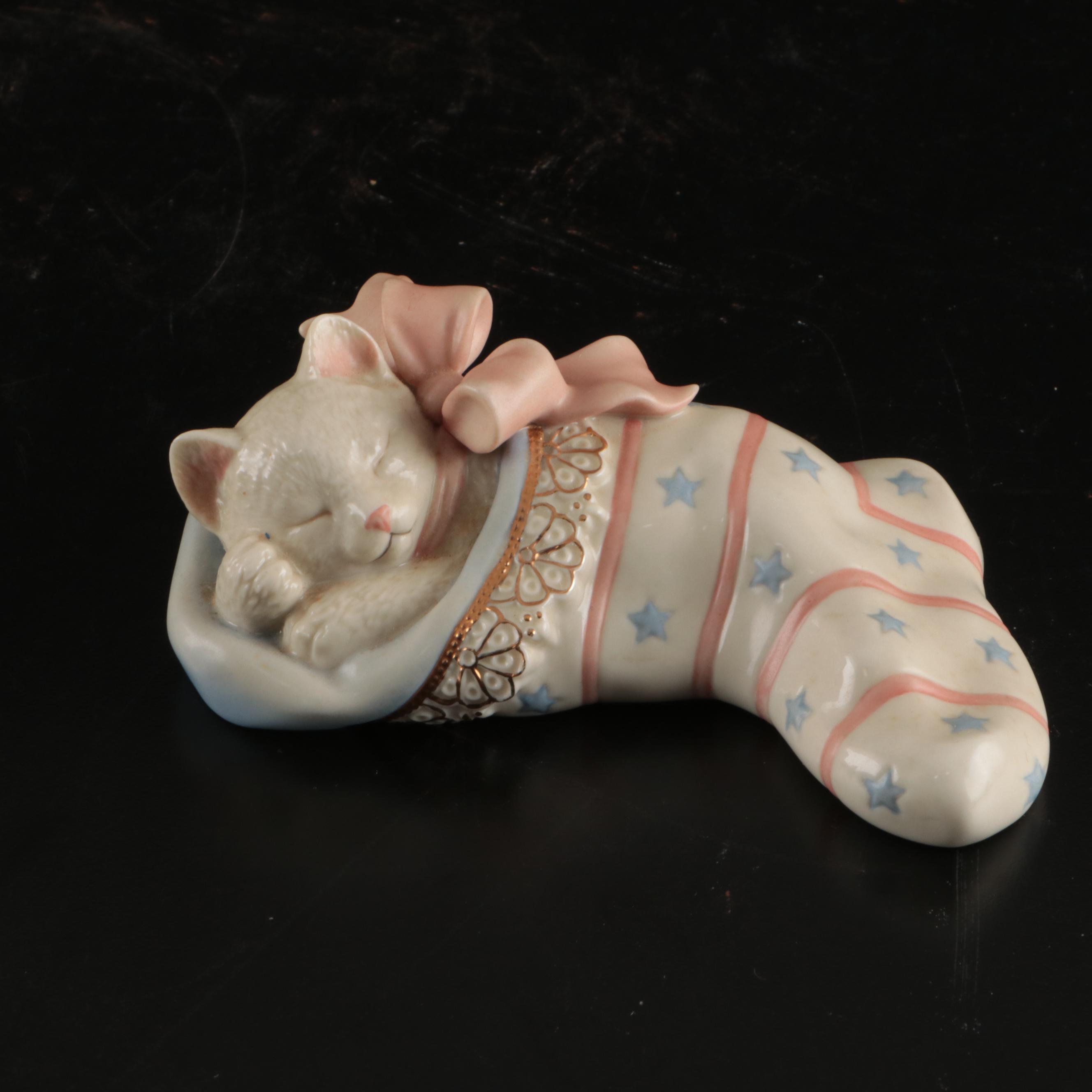 Lenox "Holiday Nouveau" Porcelain Bowl, "Holiday" Music Box, and More Décor