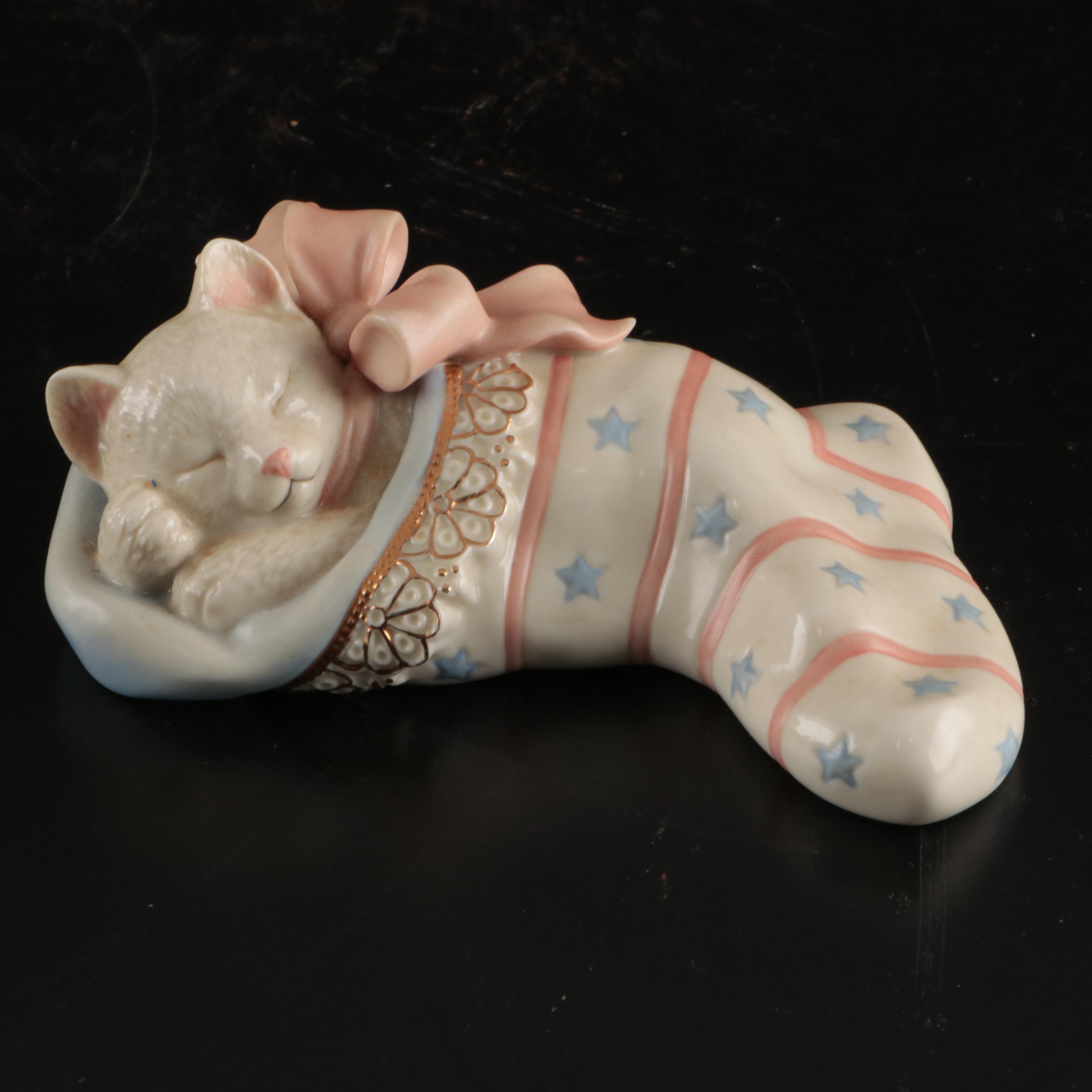 Lenox "Holiday Nouveau" Porcelain Bowl, "Holiday" Music Box, and More Décor