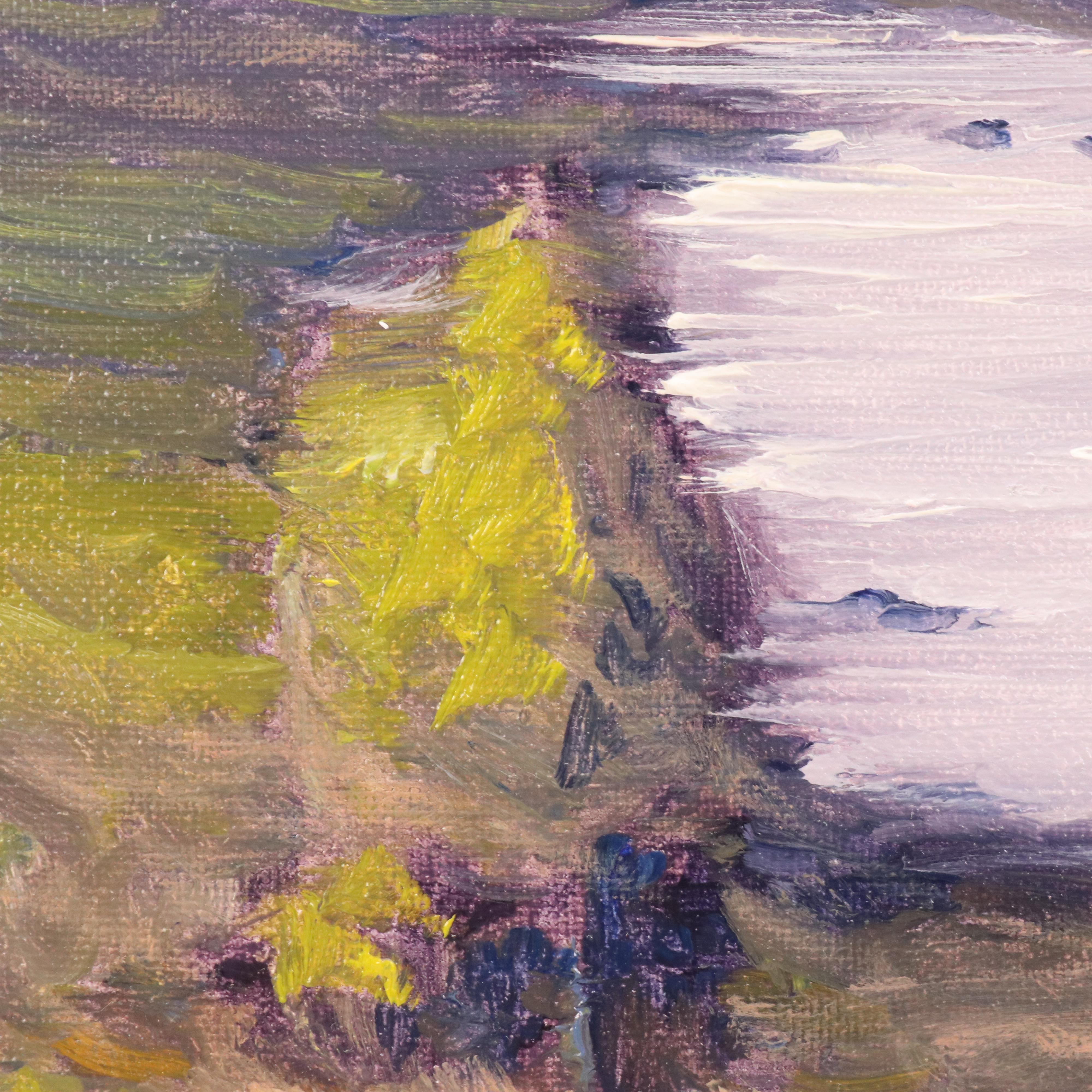 José M. Lima Stylized Landscape Oil Painting, 2025