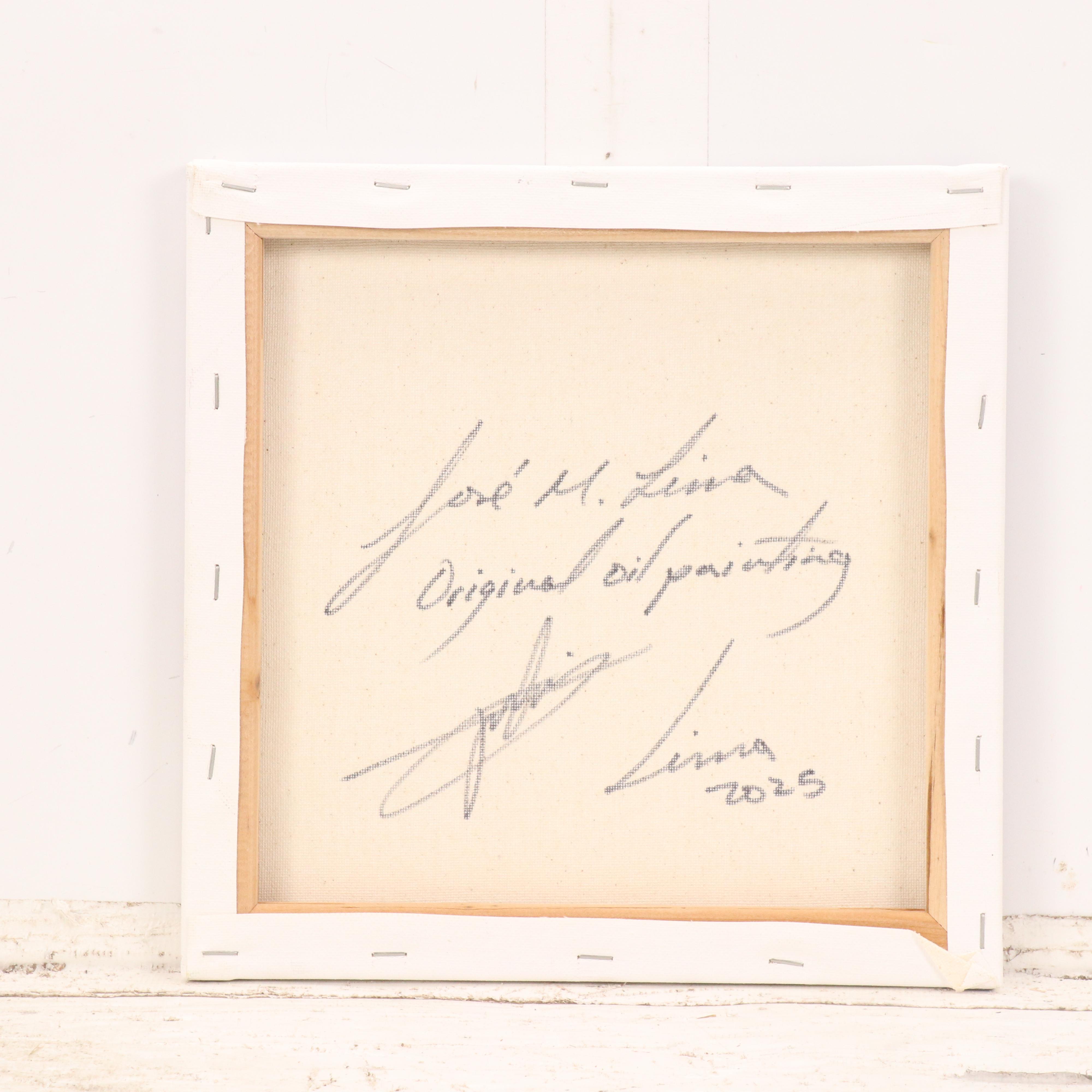 José M. Lima Stylized Landscape Oil Painting, 2025