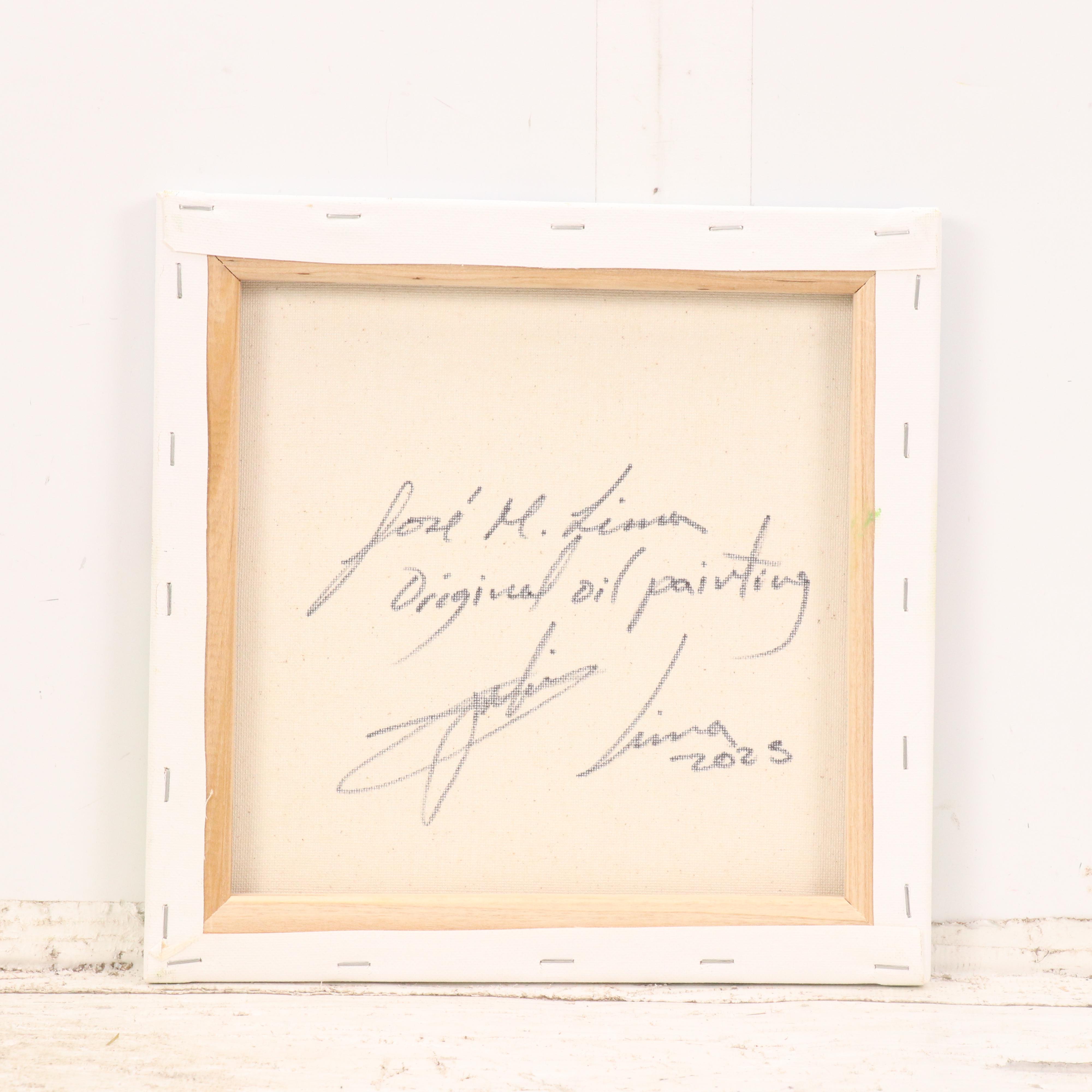 José M. Lima Landscape Oil Painting, 2025