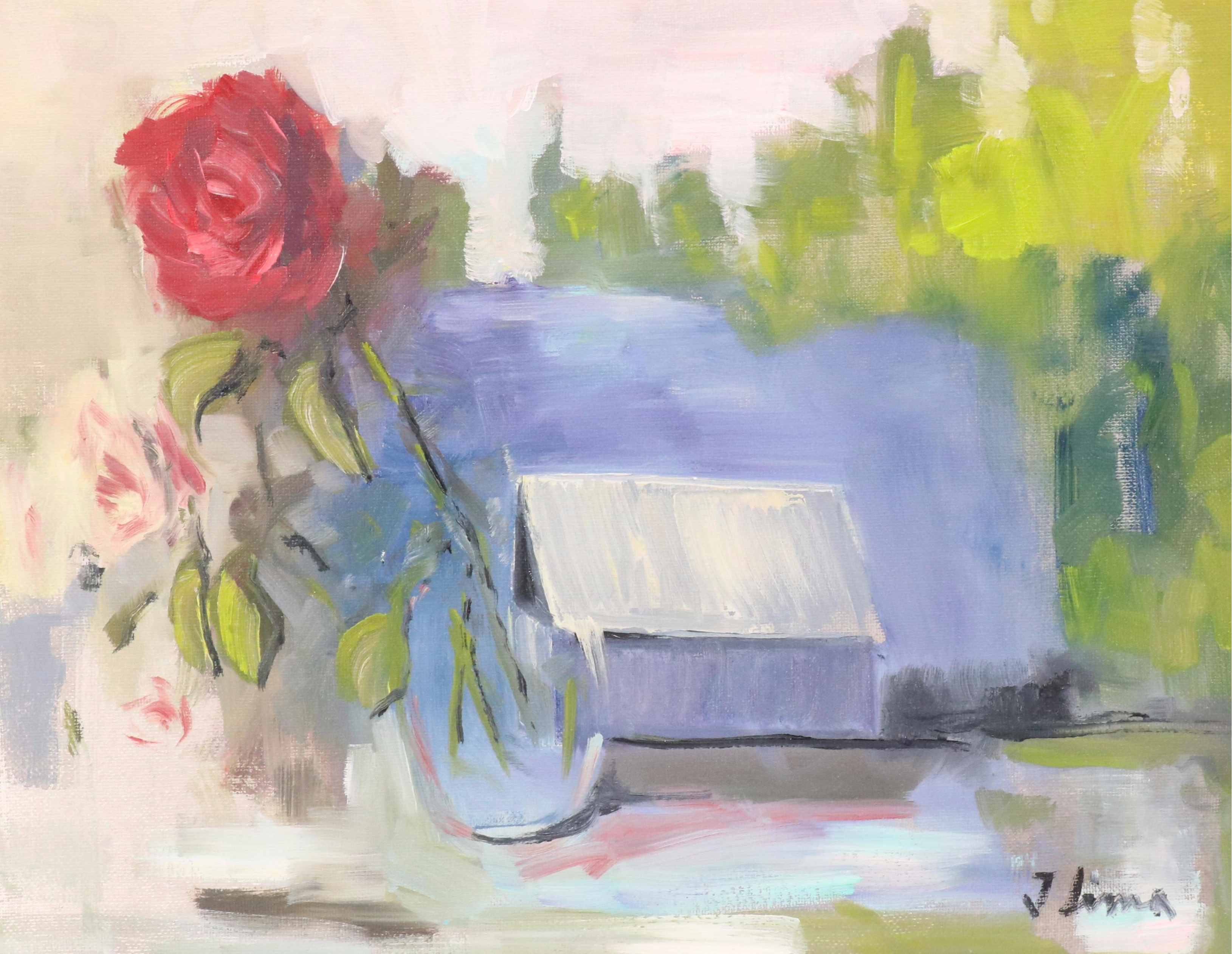 José M. Lima Rural Landscape Oil Painting, 2025