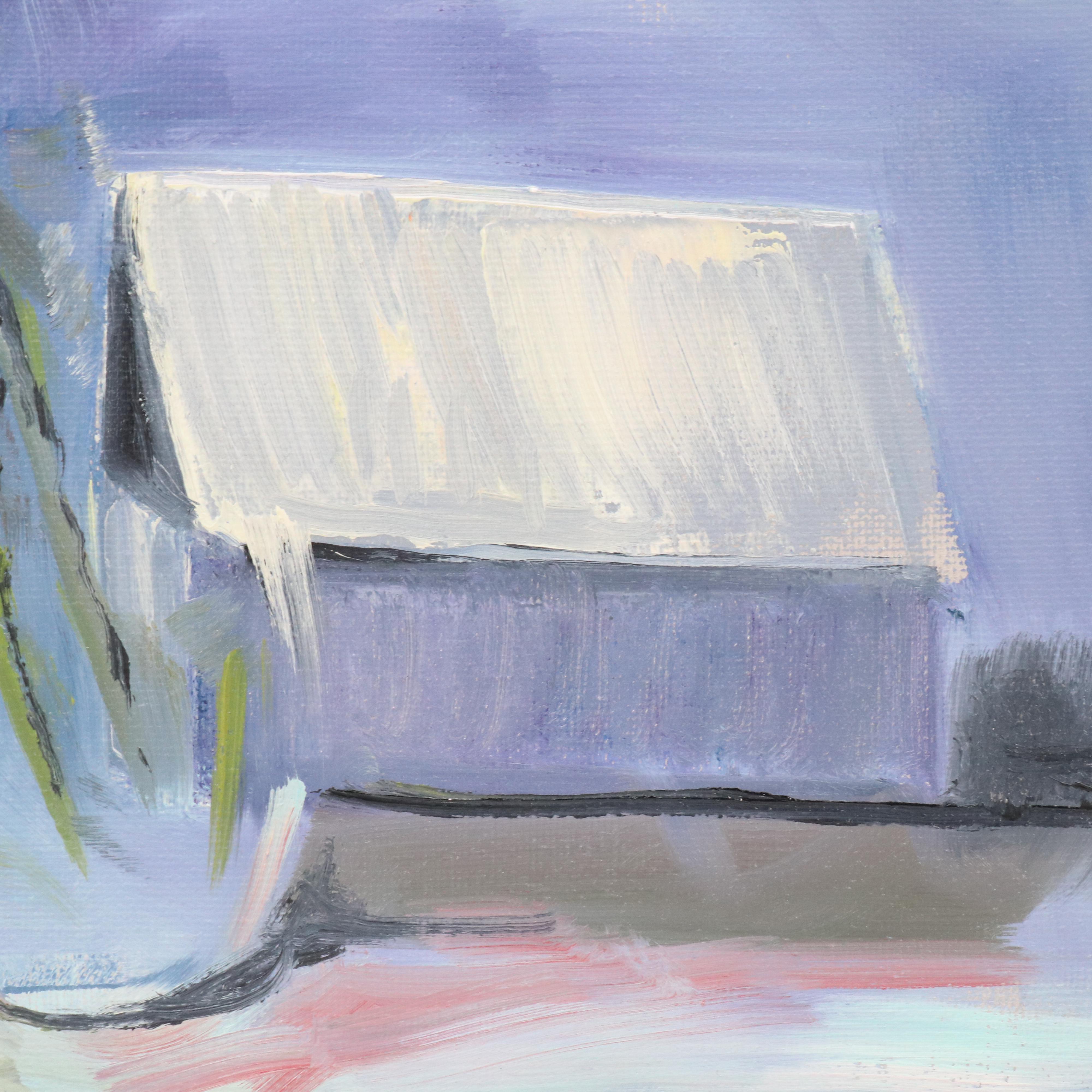 José M. Lima Rural Landscape Oil Painting, 2025