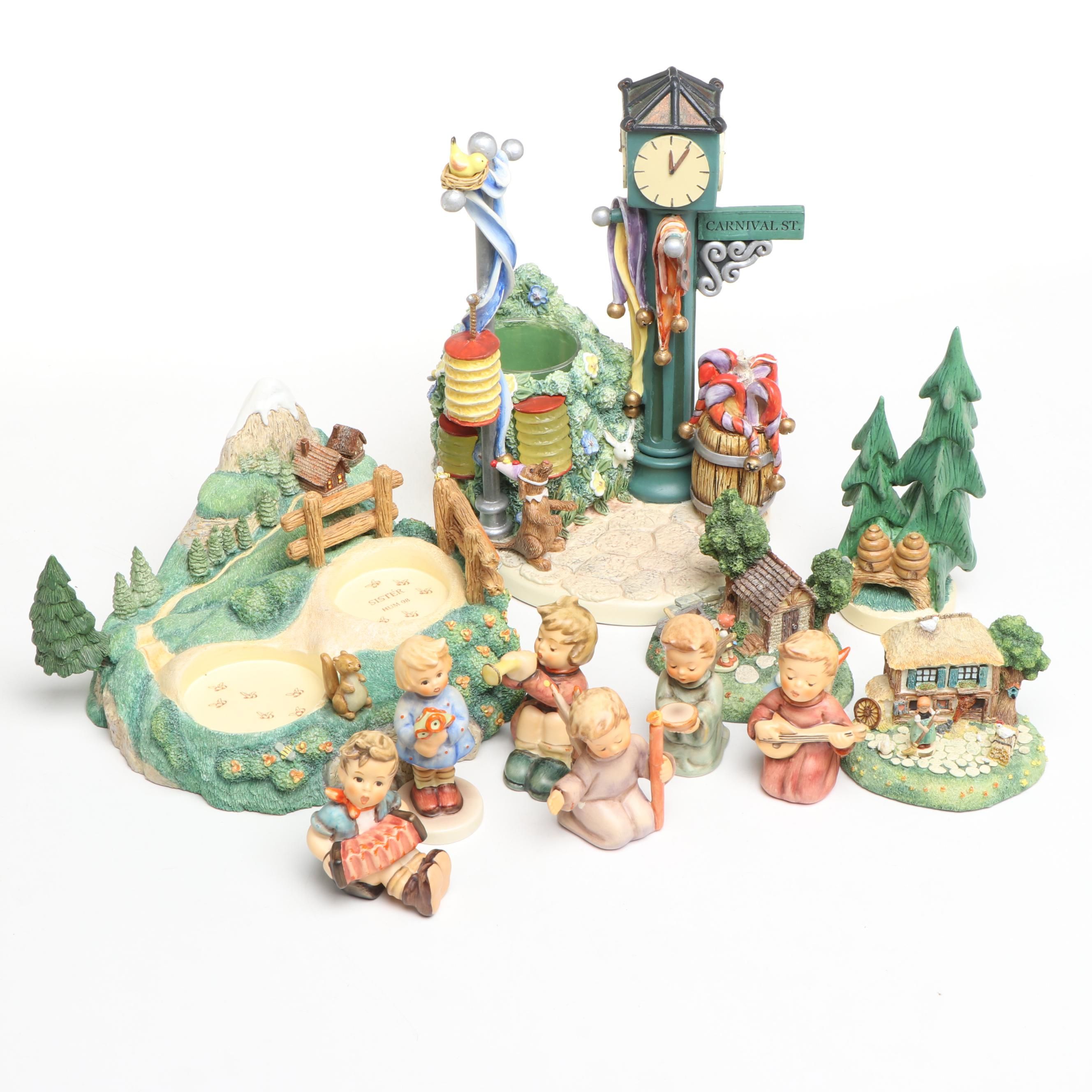 Goebel Hummelscapes "Summer Stroll" and More Porcelain Figurines
