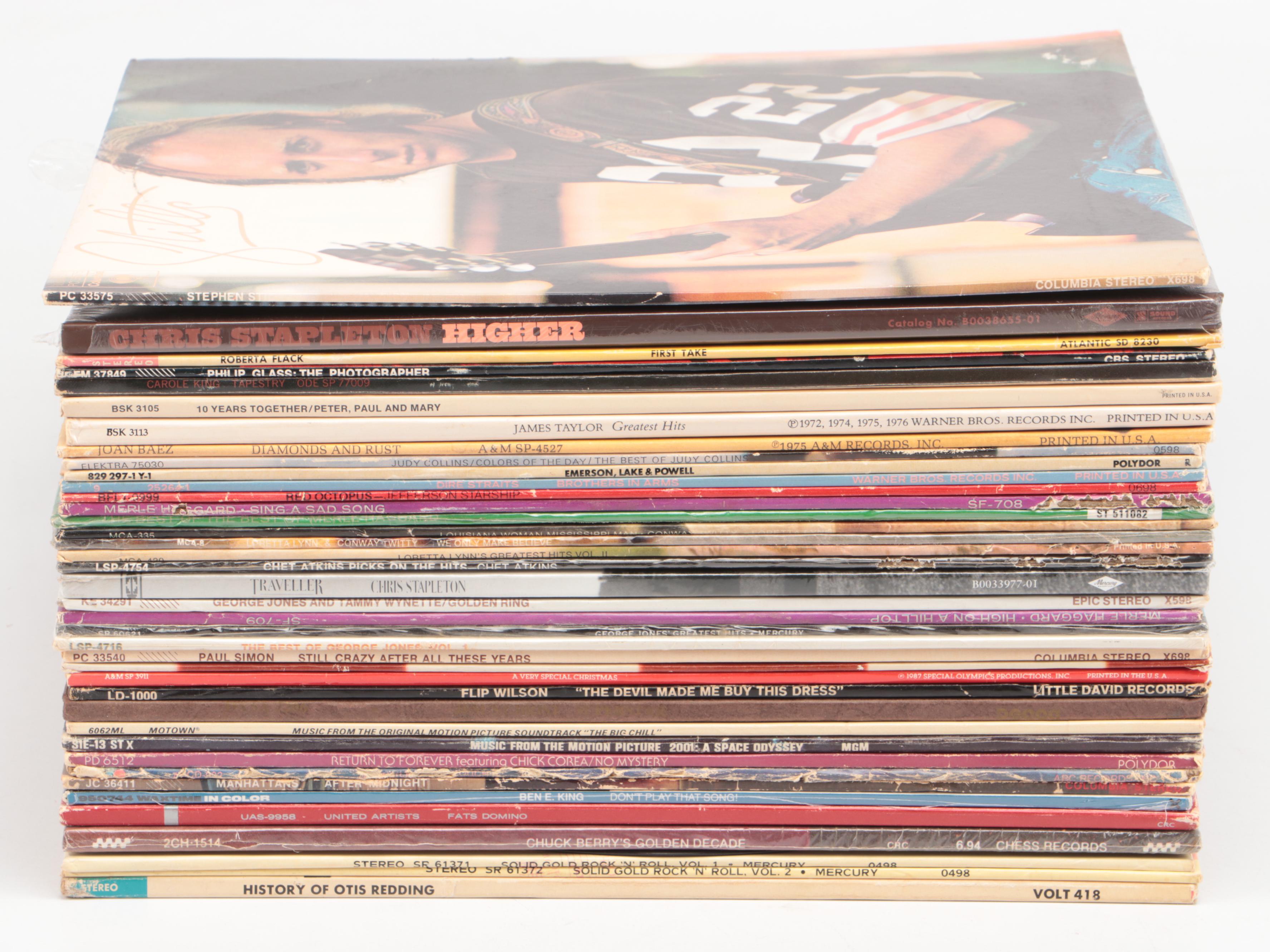 Stephen Stills, Roberta Flack, Carole King and More 12" Records