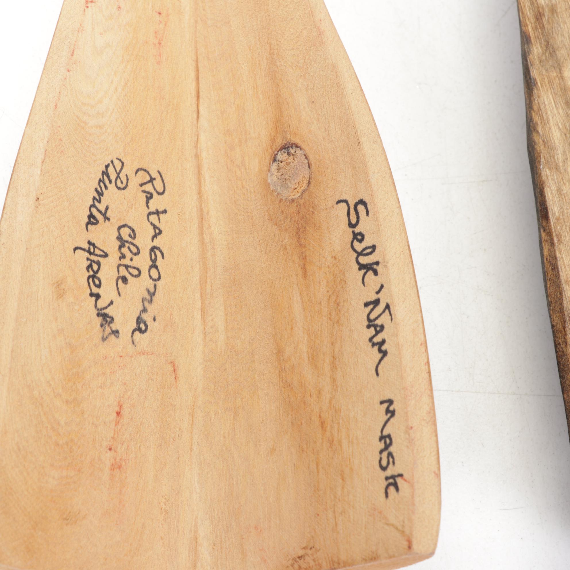 Selkʼnam, Native American, Other Cultural and Souvenir Masks