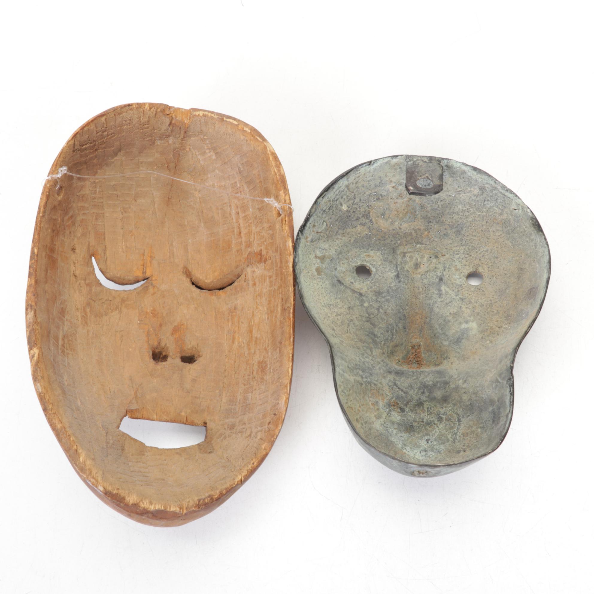 Selkʼnam, Native American, Other Cultural and Souvenir Masks
