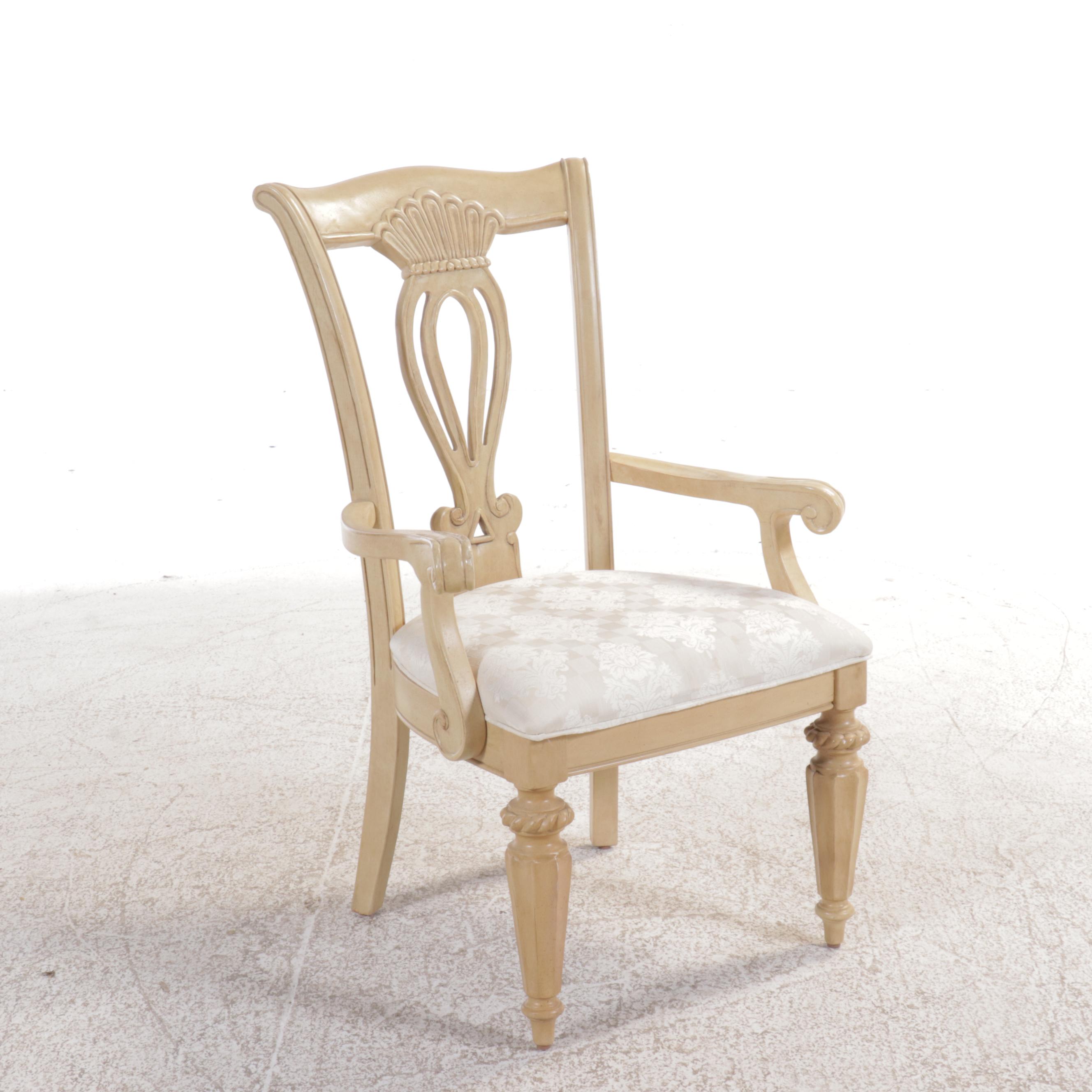 Nine Piece Dining Set Column Pedestal Dining Table with Glass Top