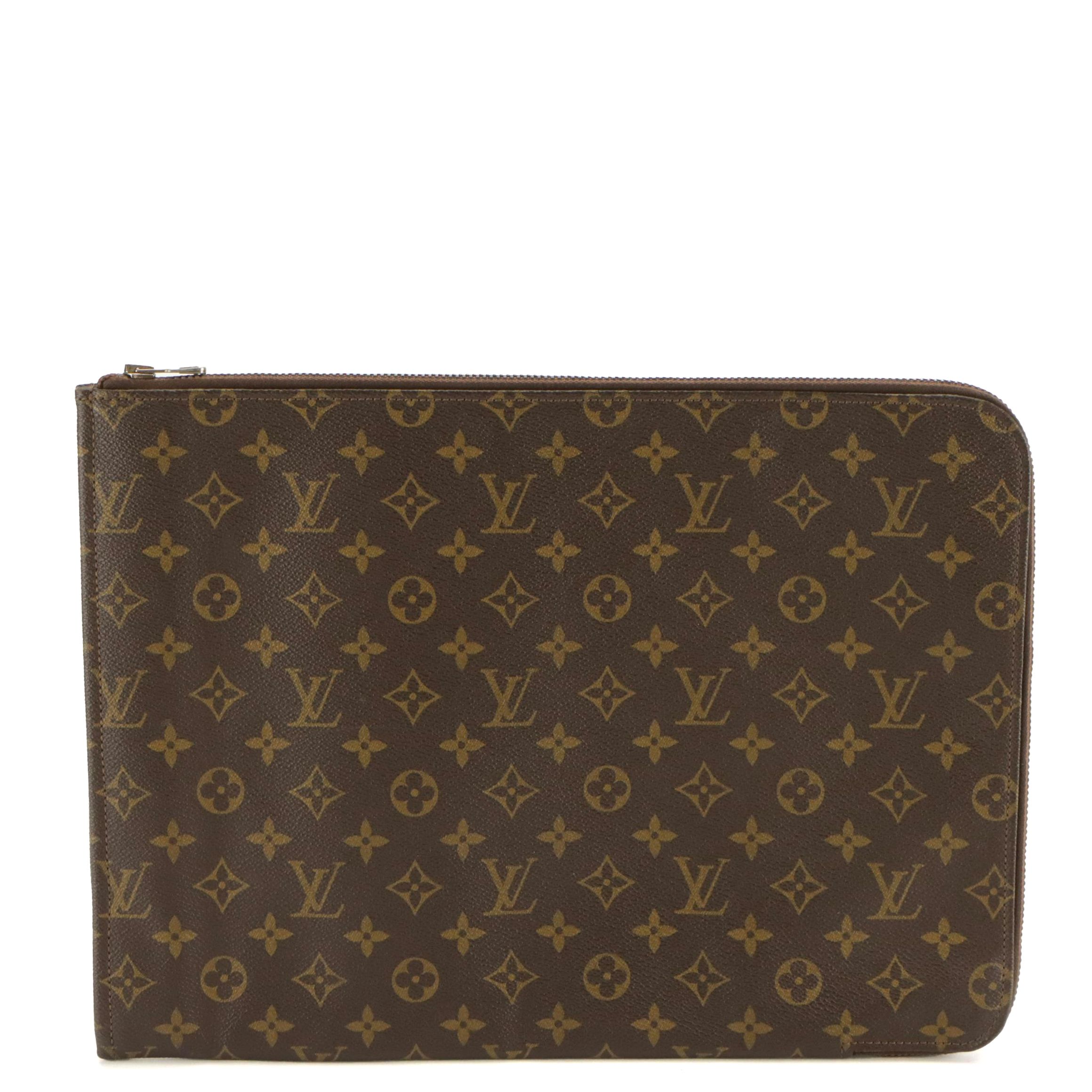 Louis Vuitton Poche Documents Portfolio in Monogram Canvas, 1980s