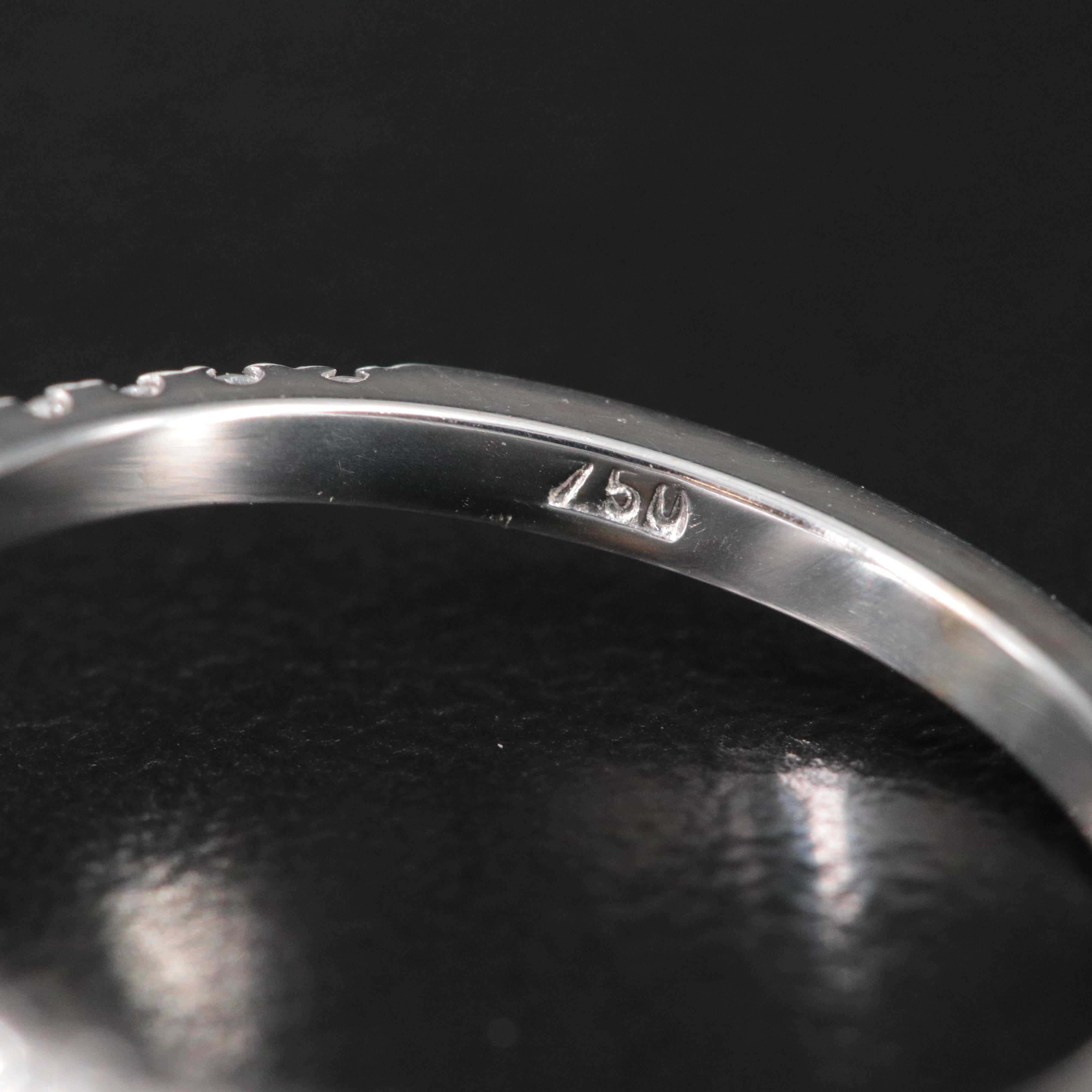 18K 1.78 CTW Lab Grown Diamond Ring with IGI Report and Fancy Yellow Center