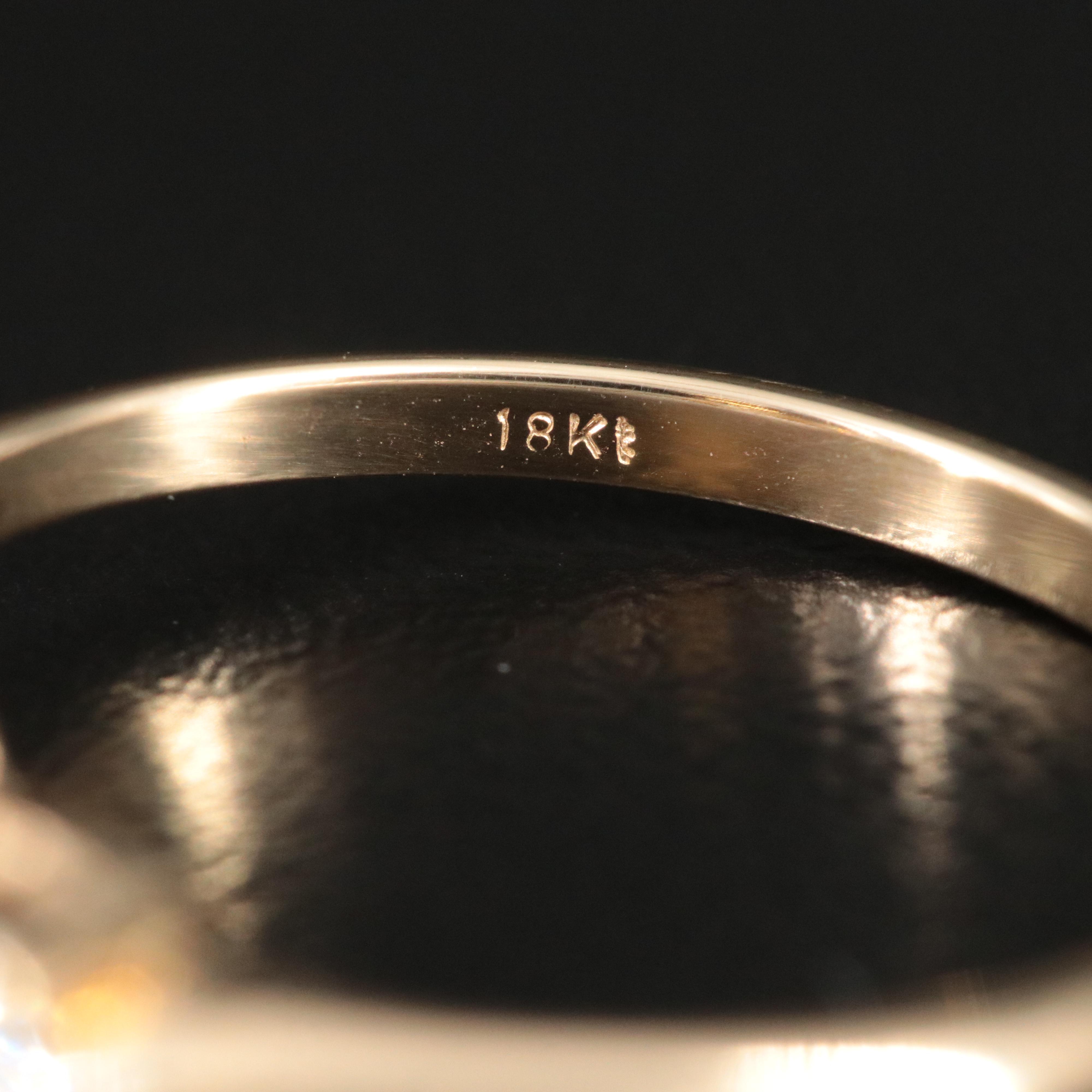 18K 3.95 CTW Lab Grown Diamond Three Stone Ring with IGI Report