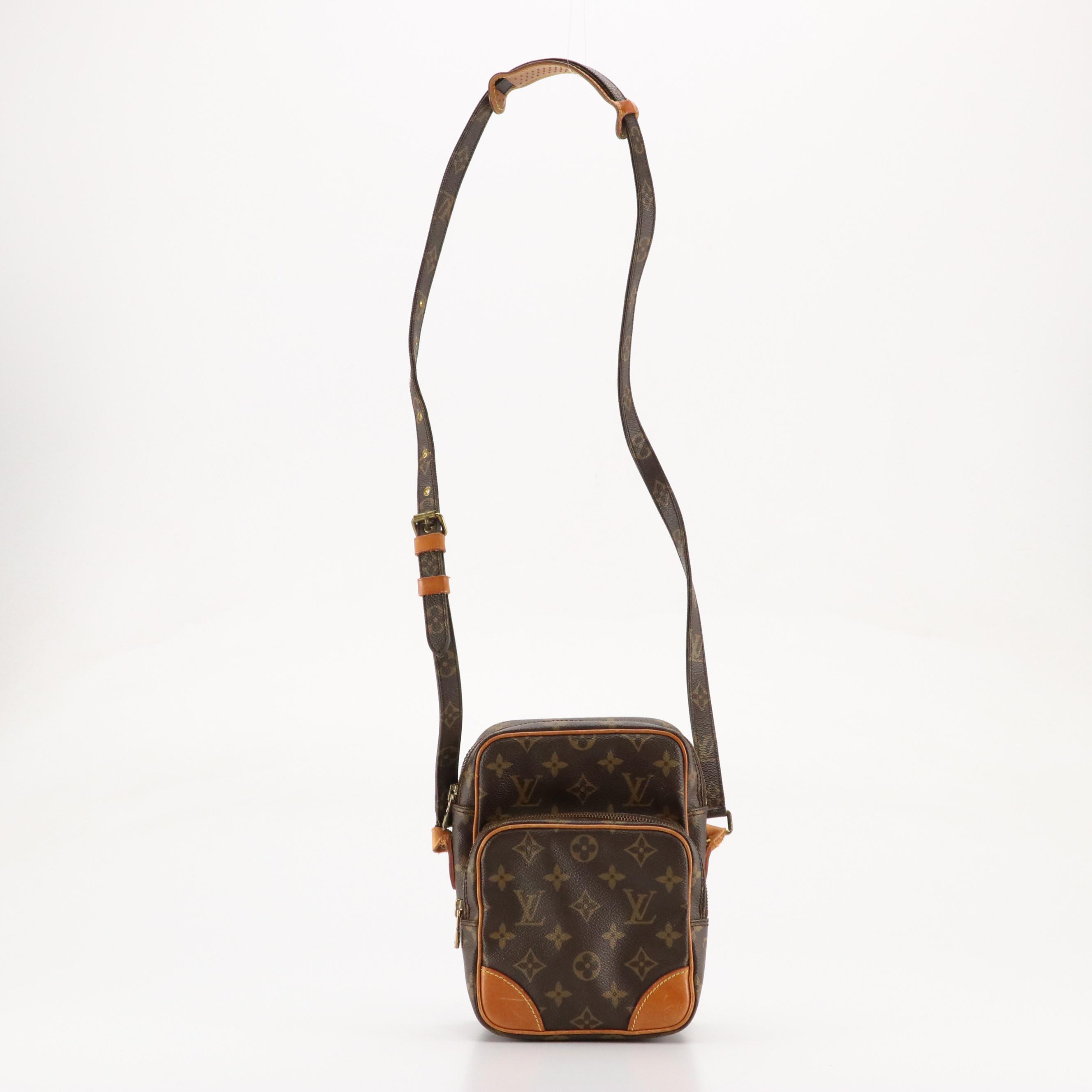 Louis Vuitton Amazone Crossbody Bag in Monogram Canvas, 1980s