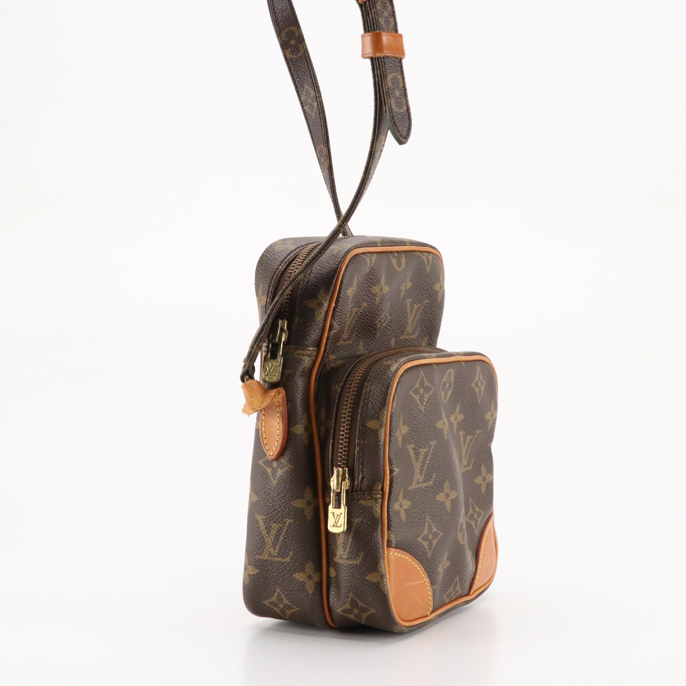 Louis Vuitton Amazone Crossbody Bag in Monogram Canvas, 1980s