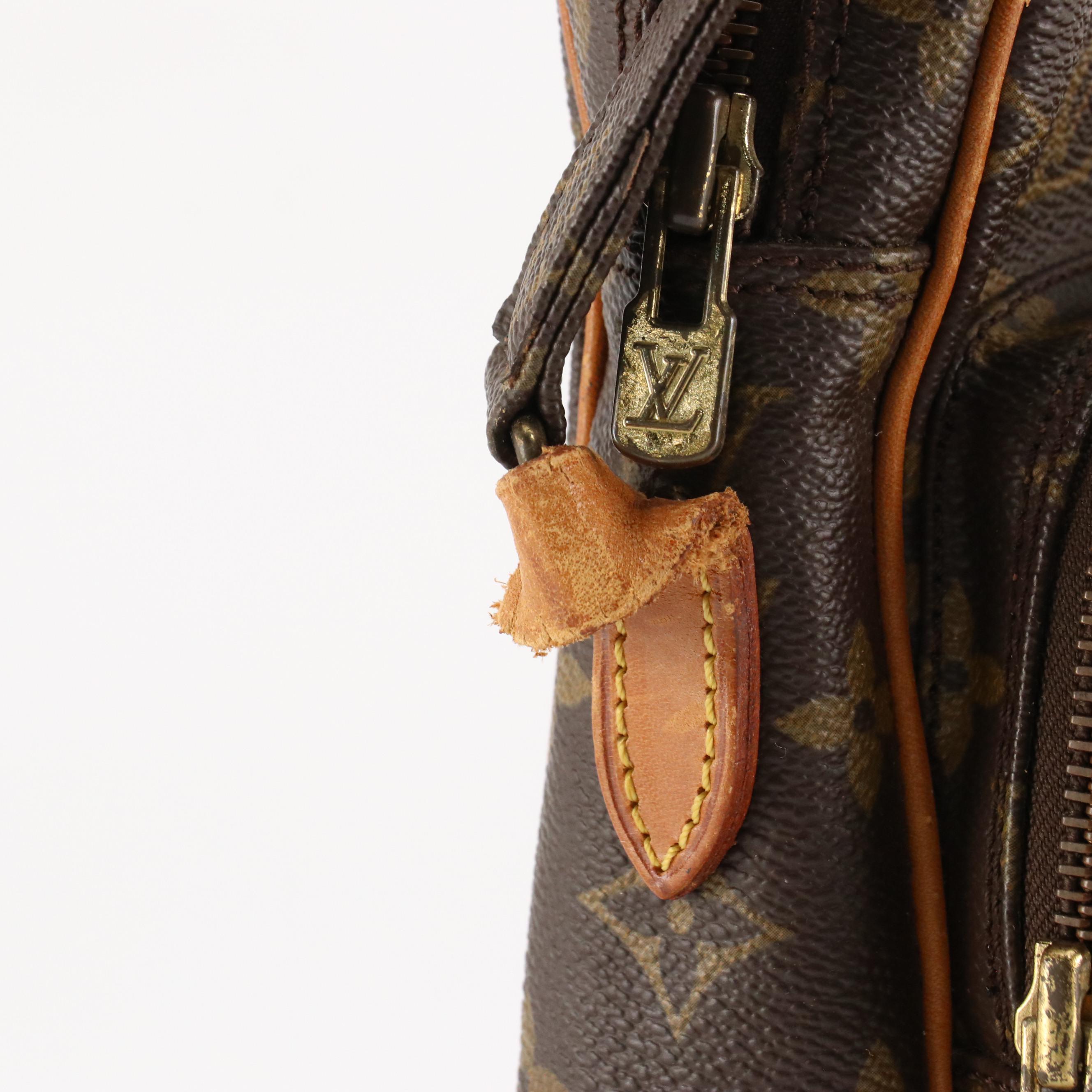 Louis Vuitton Amazone Crossbody Bag in Monogram Canvas, 1980s