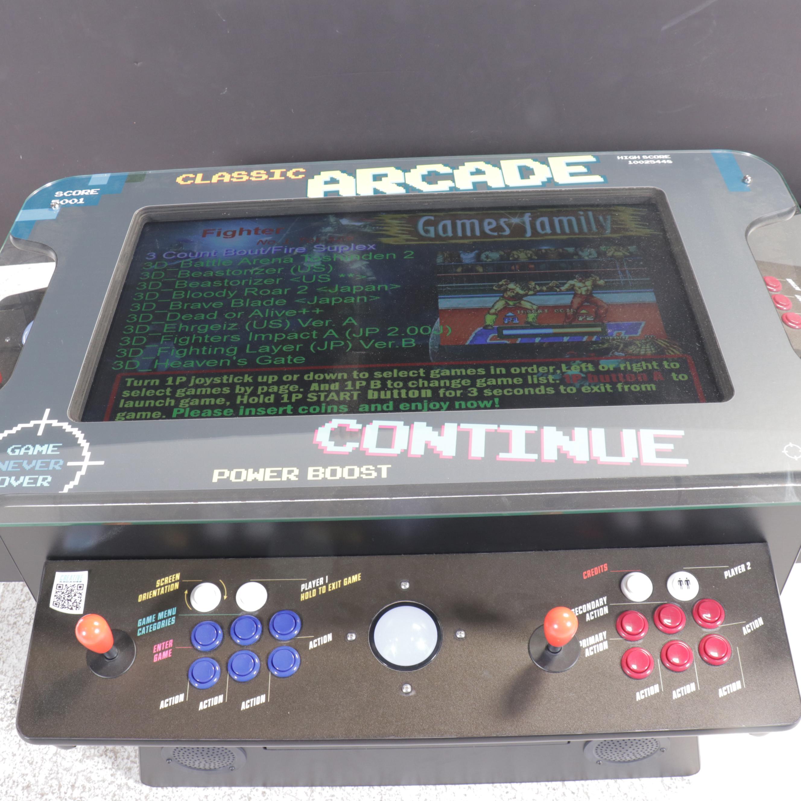 Creative Arcades Cocktail Arcade Table