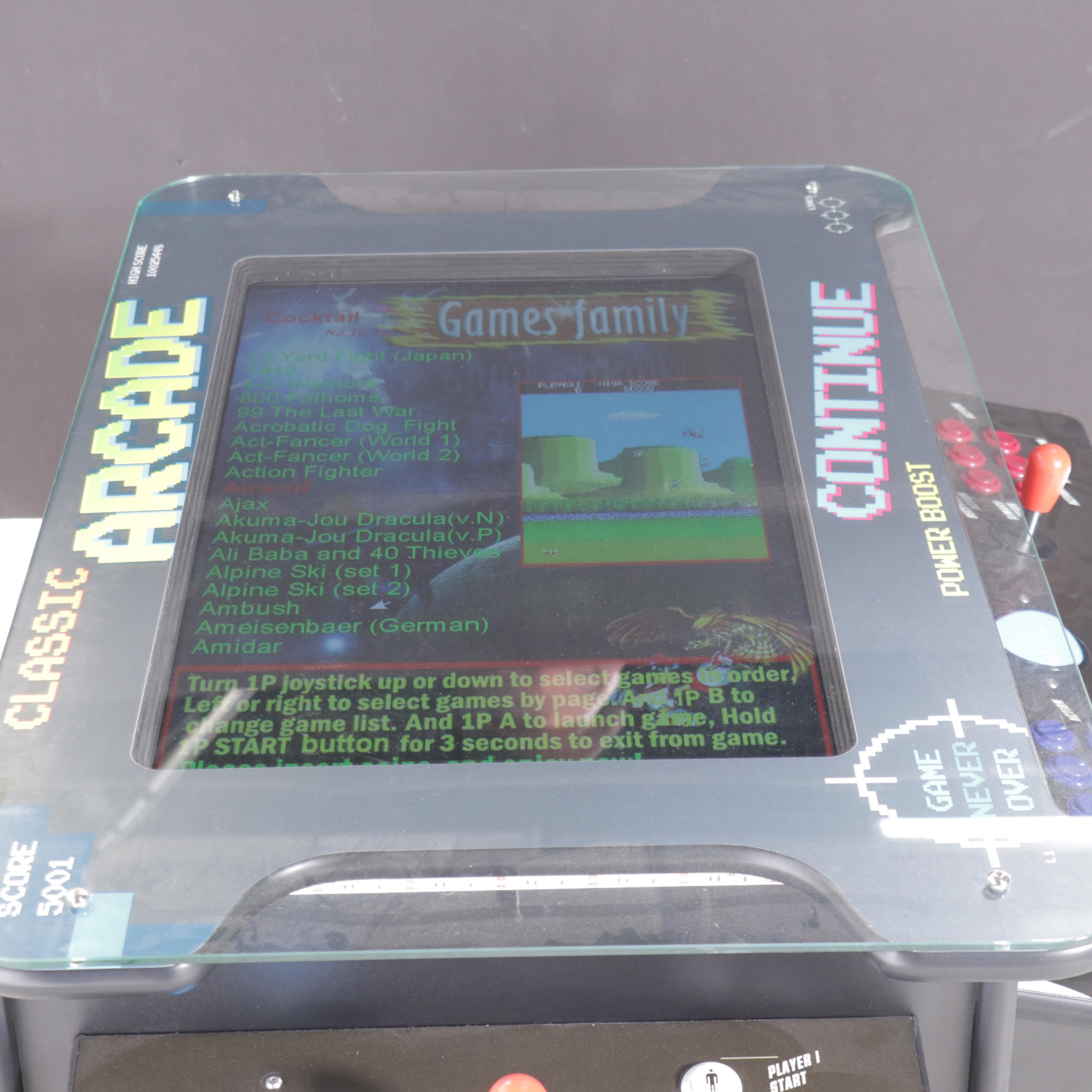 Creative Arcades Cocktail Arcade Table