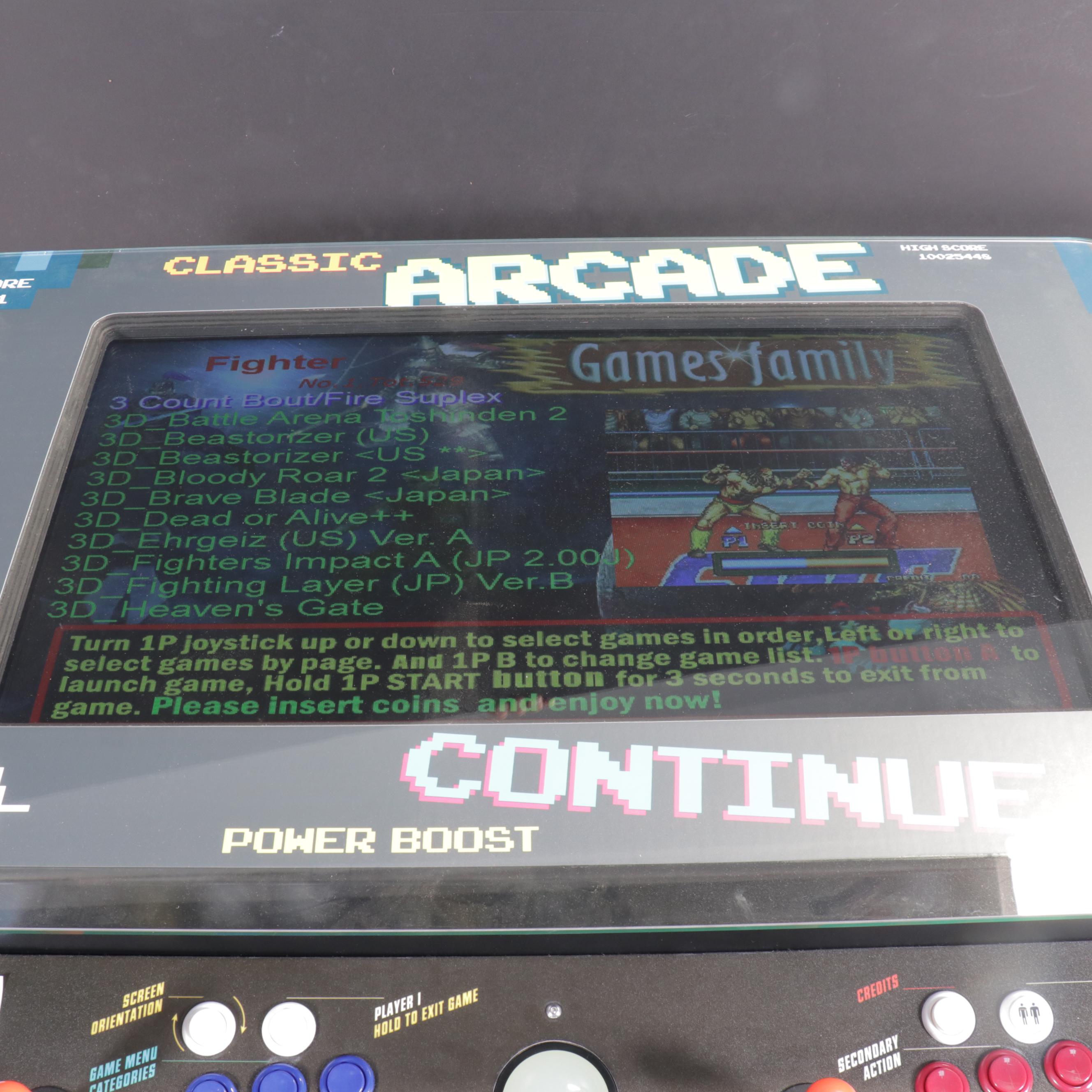 Creative Arcades Cocktail Arcade Table