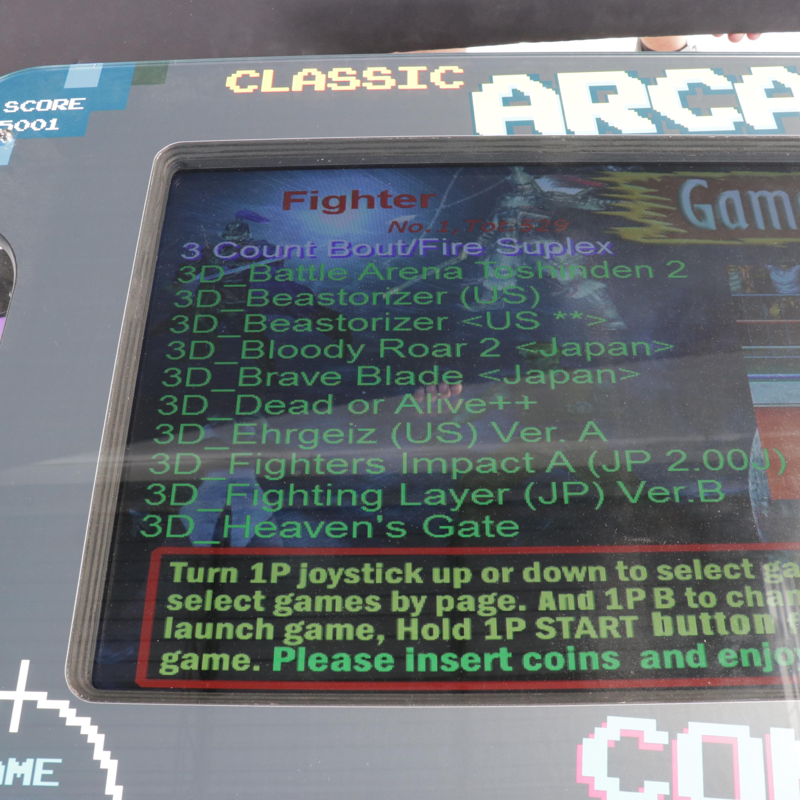 Creative Arcades Cocktail Arcade Table