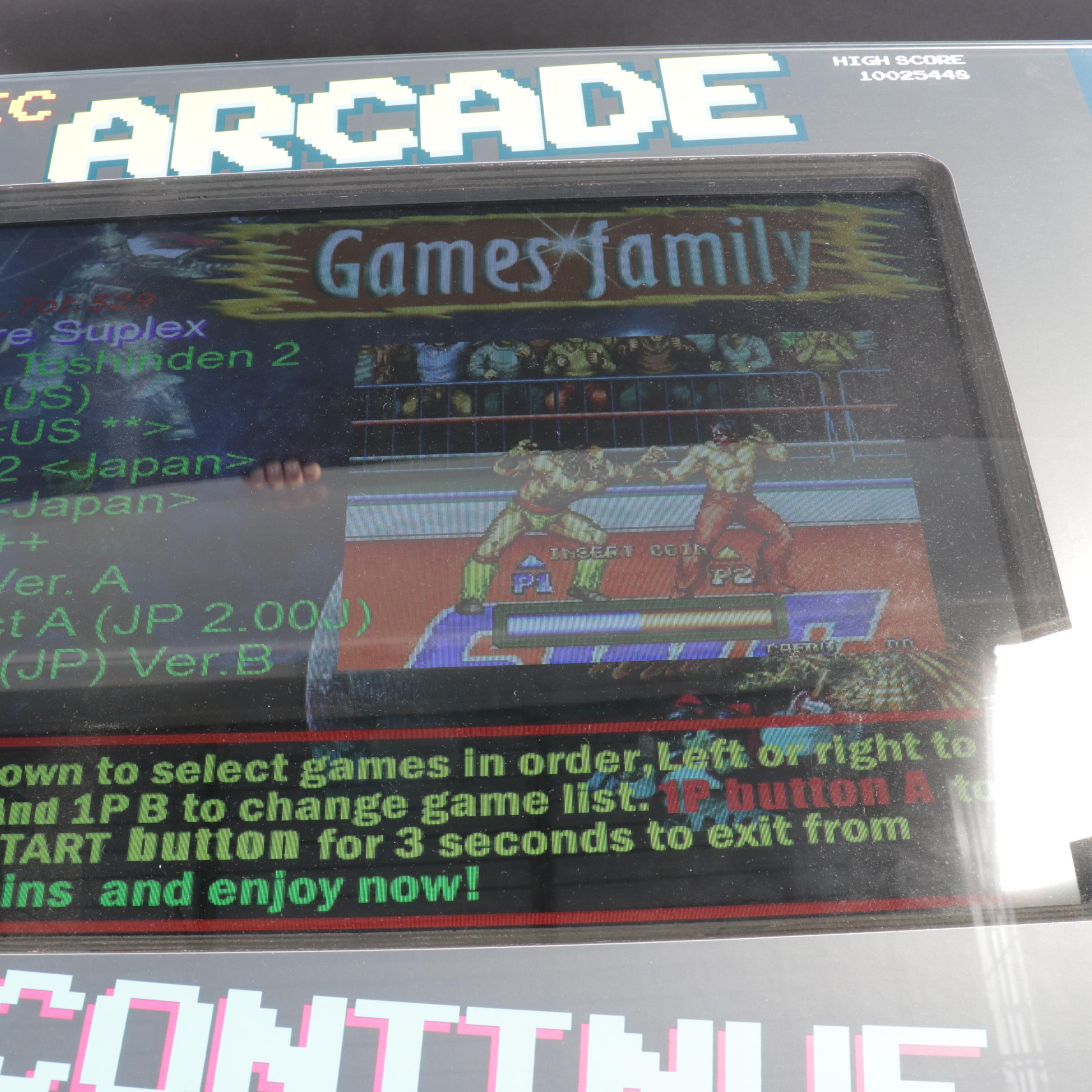 Creative Arcades Cocktail Arcade Table